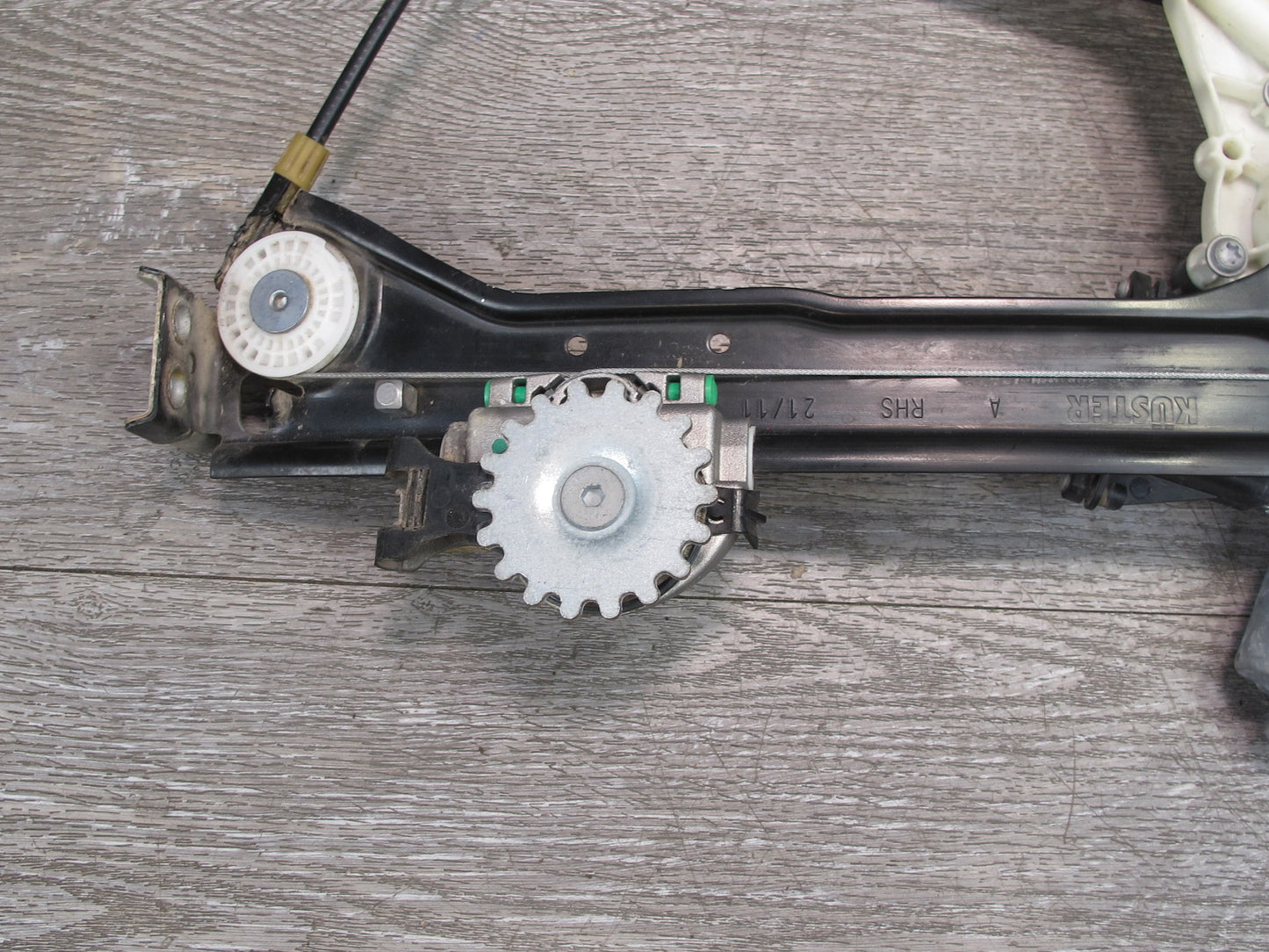 11-12 Fisker Karma Rear Right Door Glass Window Regulator w Motor OEM