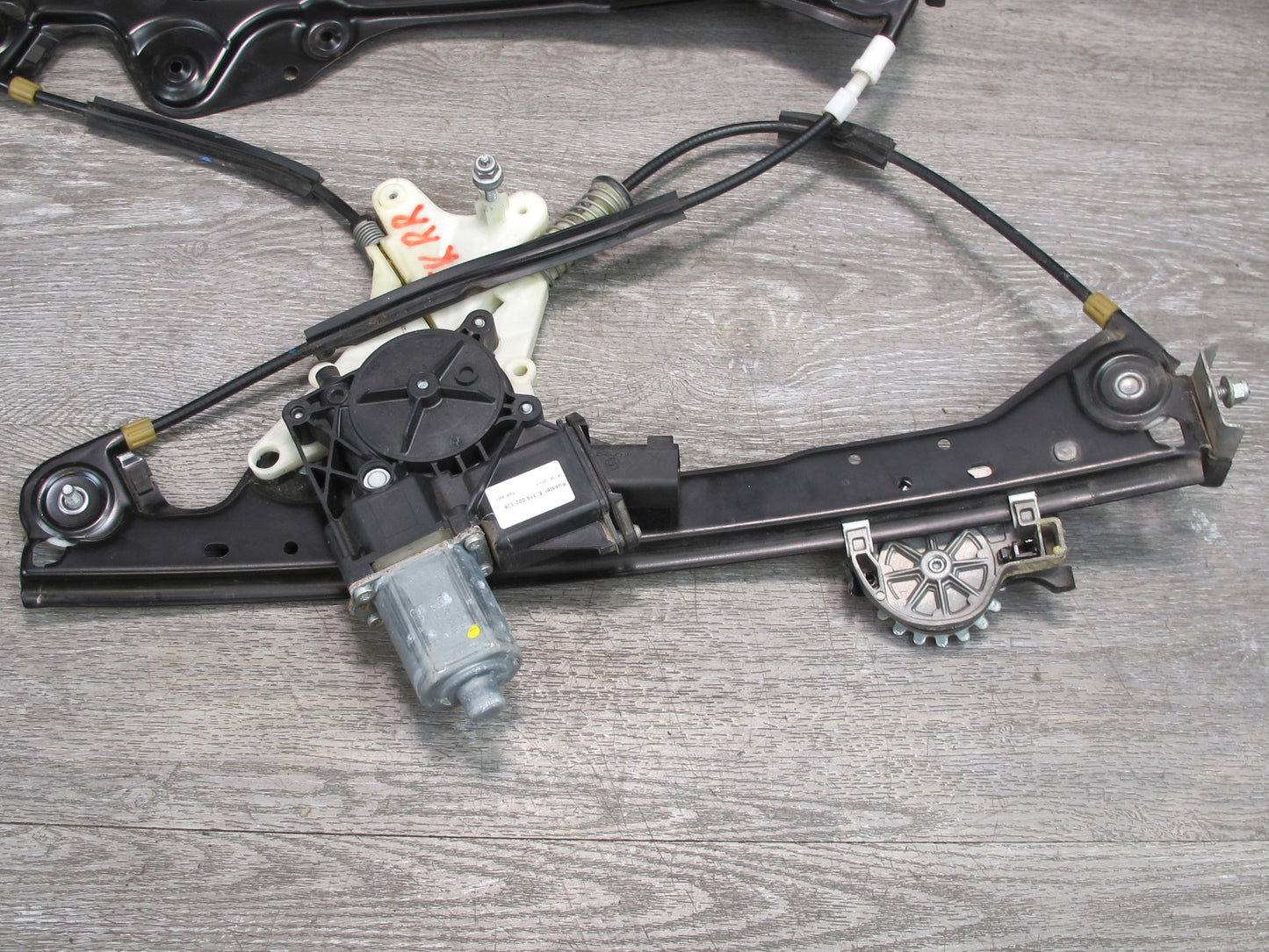 11-12 Fisker Karma Rear Right Door Glass Window Regulator w Motor OEM