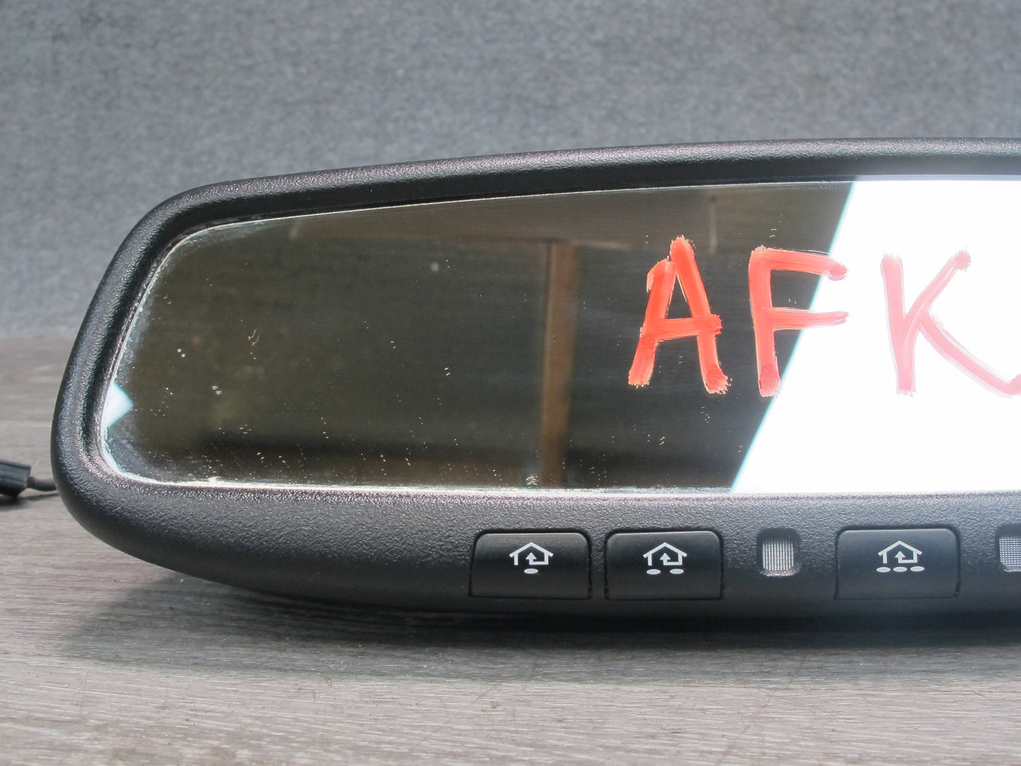 11-12 Fisker Karma Auto Dimming Interior Rear View Mirror w Homelink OEM