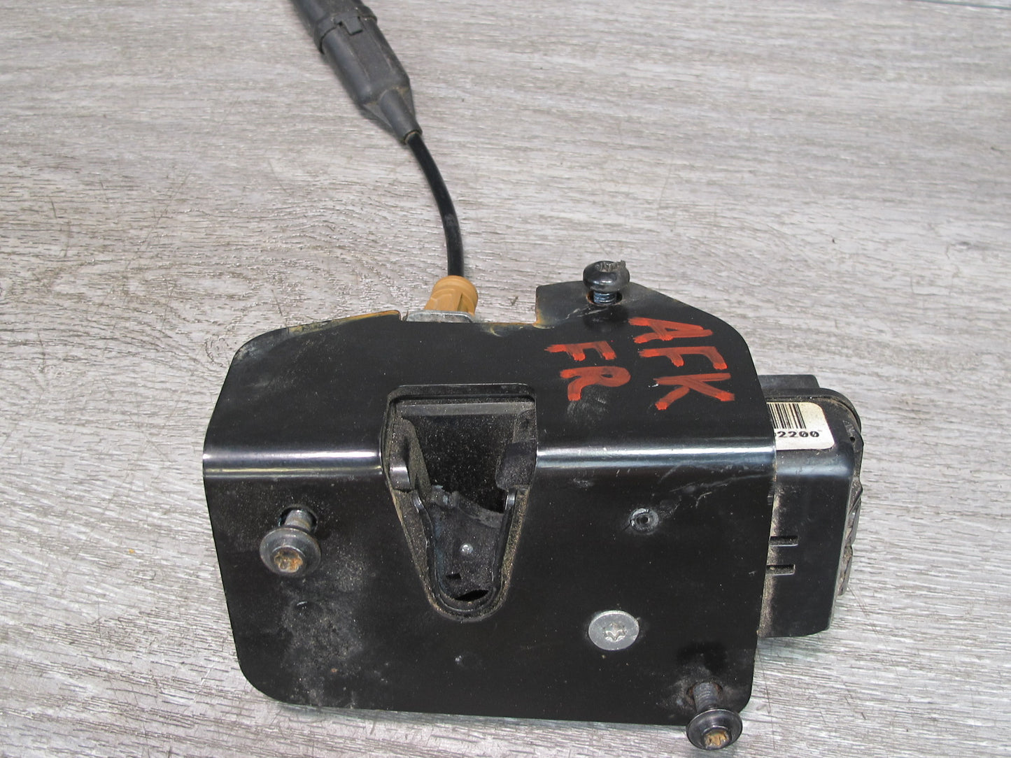 11-12 Fisker Karma Front Right Passenger Door Lock Latch Actuator w Cable OEM