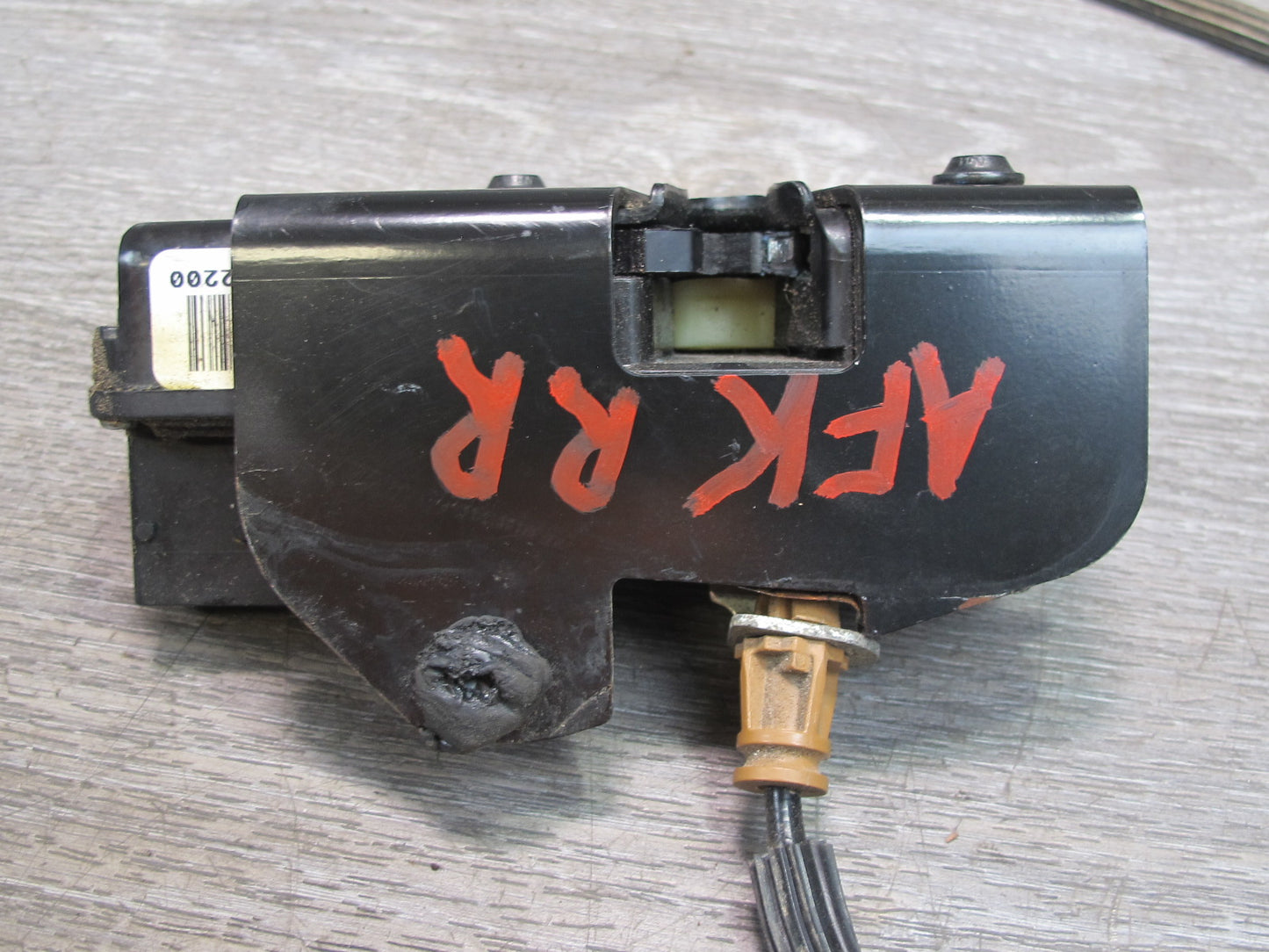 11-12 Fisker Karma Rear Right Door Lock Latch Actuator w Cable OEM