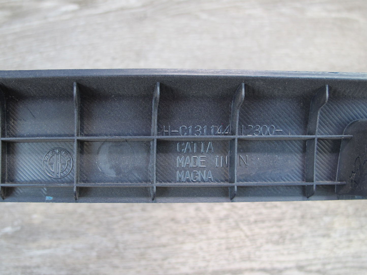 11-12 Fisker Karma Set of 6 Dash & Rear Quarter Upper & Lower Belt Trim OEM