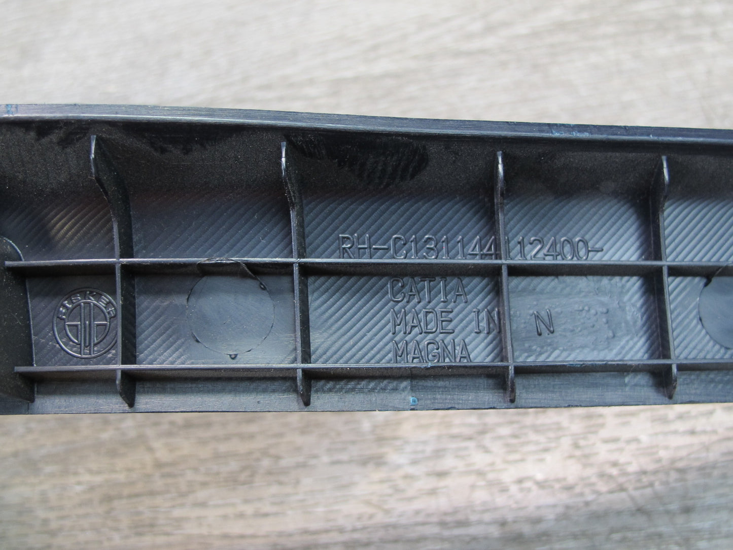 11-12 Fisker Karma Set of 6 Dash & Rear Quarter Upper & Lower Belt Trim OEM