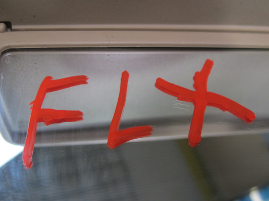 1998-2002 Lexus J100 LX470 Primary & Secondary Front Sun Visor Set of 4