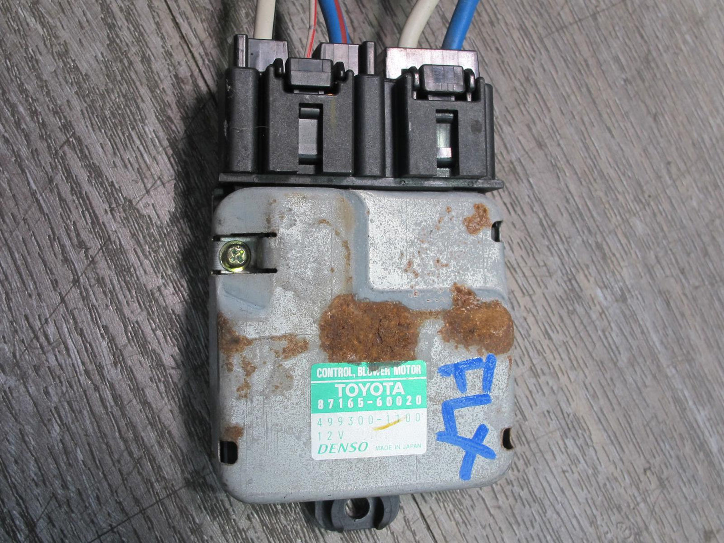 1998-2007 Lexus J100 LX470 Fan Heater Hvac Blower Motor Control Module Unit Set