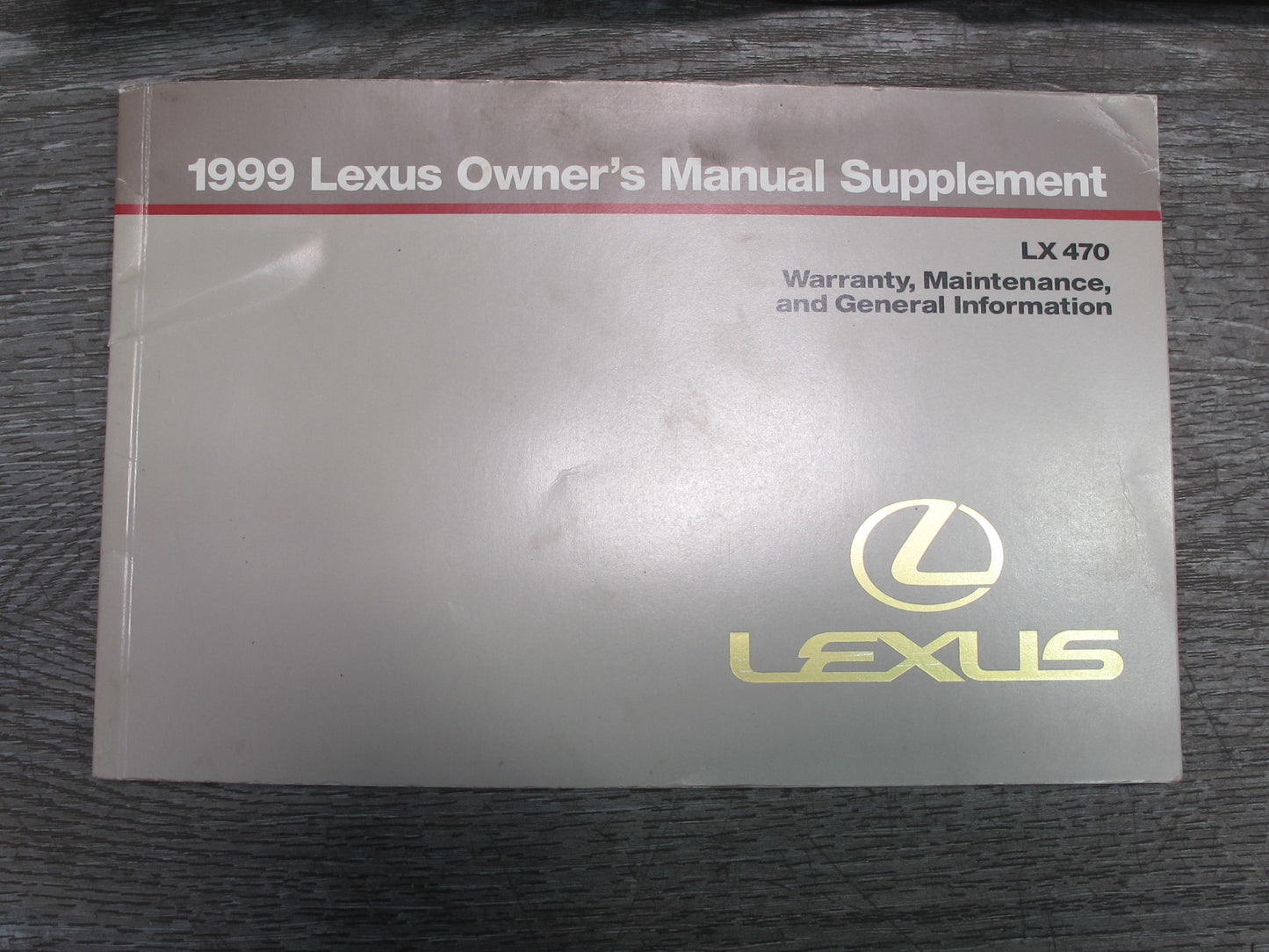 1999 Lexus J100 LX470 Owners Operator Book Manual Guide Set W/ Case Set