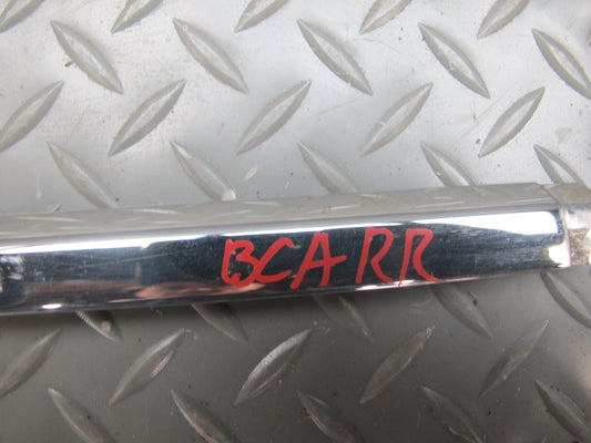 06-12 Bentley Continental Flying Spur Rear Right Door Chrome Trim Molding Set