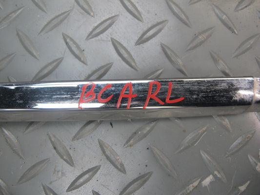 06-12 Bentley Continental Flying Spur Rear Left Door Chrome Trim Molding Set