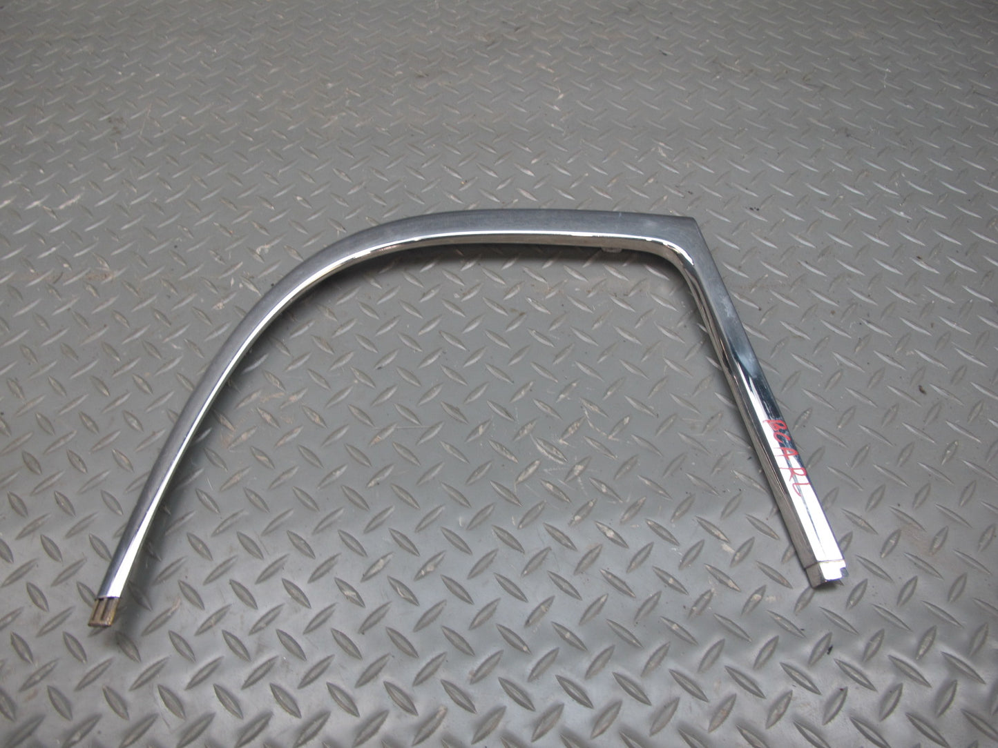 06-12 Bentley Continental Flying Spur Rear Left Door Chrome Trim Molding Set