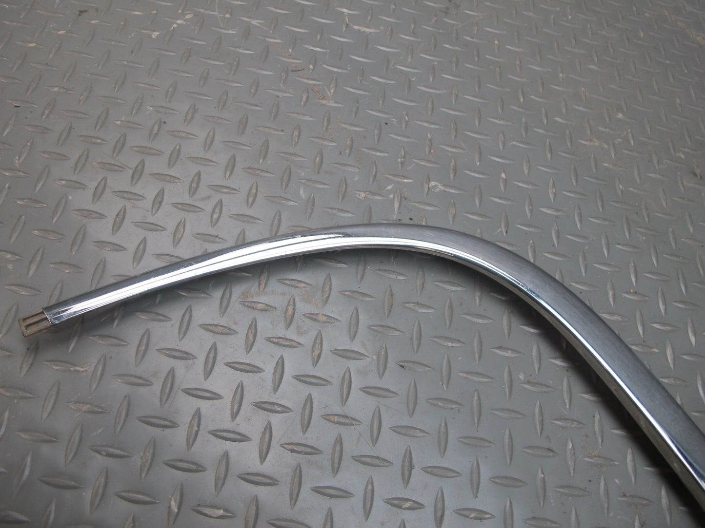 06-12 Bentley Continental Flying Spur Rear Left Door Chrome Trim Molding Set