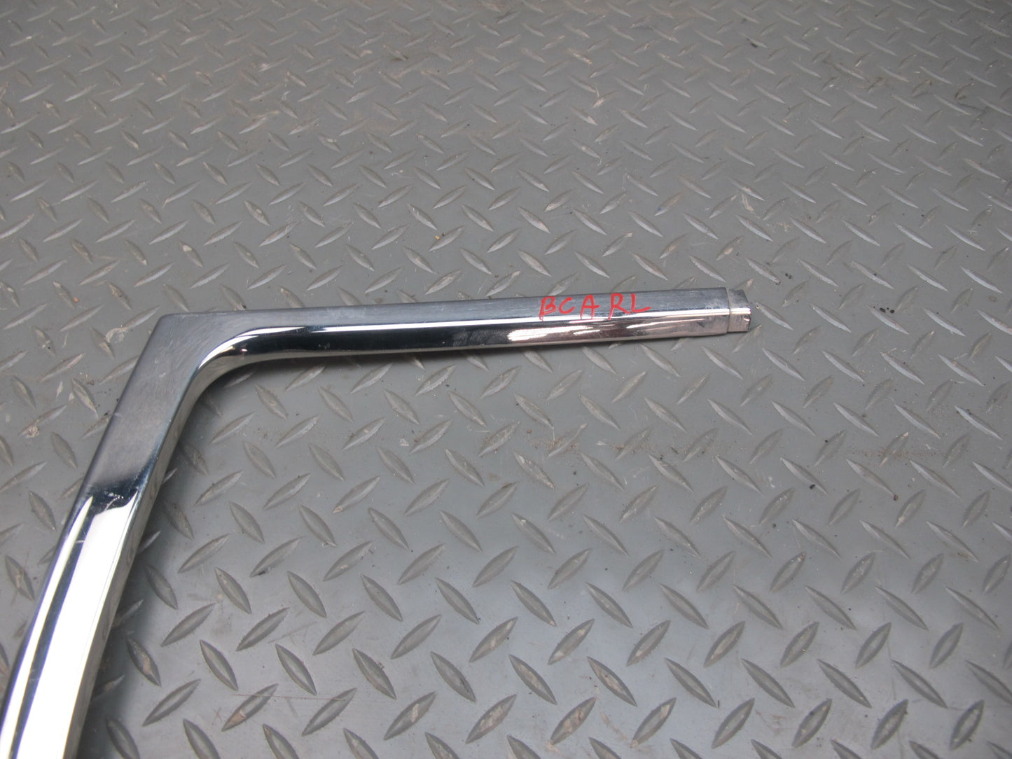 06-12 Bentley Continental Flying Spur Rear Left Door Chrome Trim Molding Set