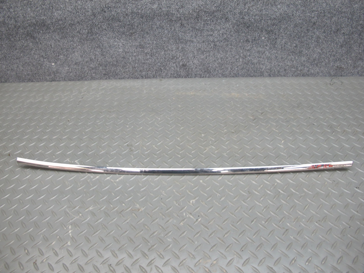 06-12 Bentley Continental Flying Spur Rear Left Door Chrome Trim Molding Set