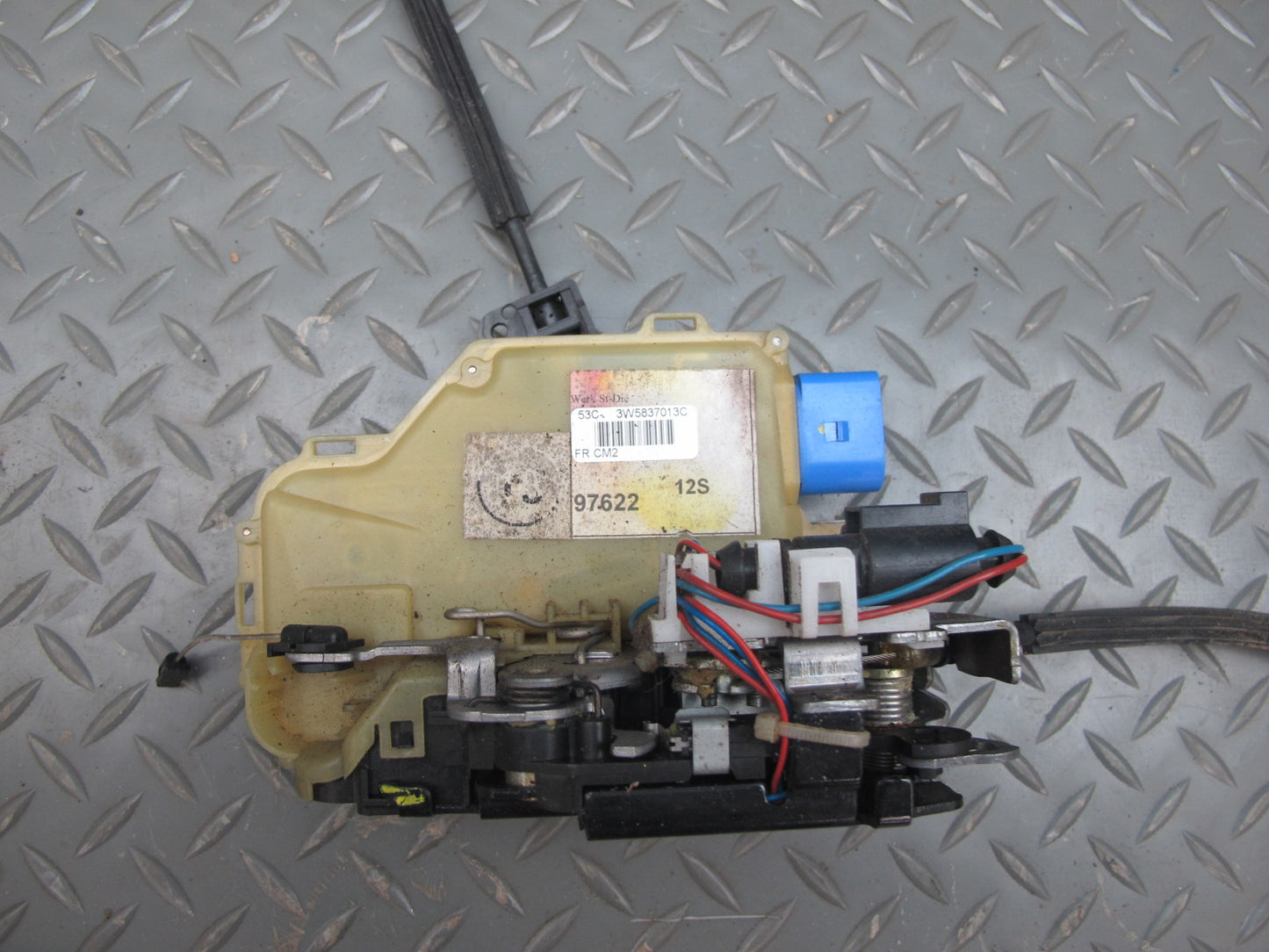 06-12 Bentley Continental Flying Spur Front Right Door Lock Latch Actuator
