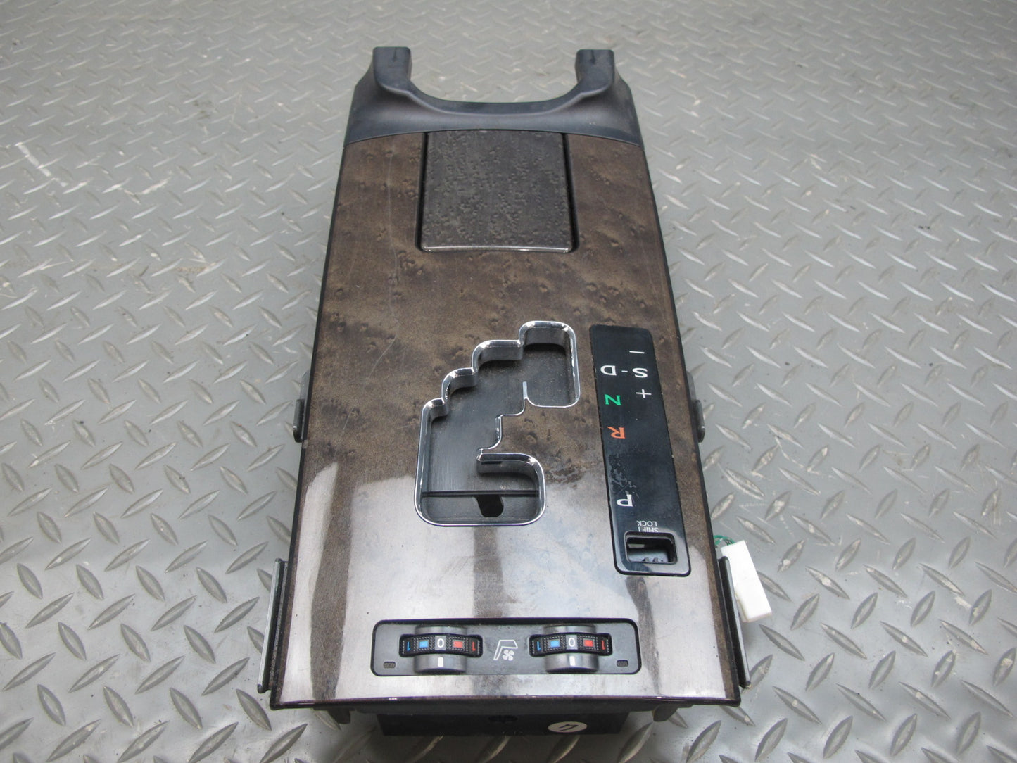 10-11 Lexus IS350 IS250 A/T Front Center Console Wood Gear Shifter Trim OEM