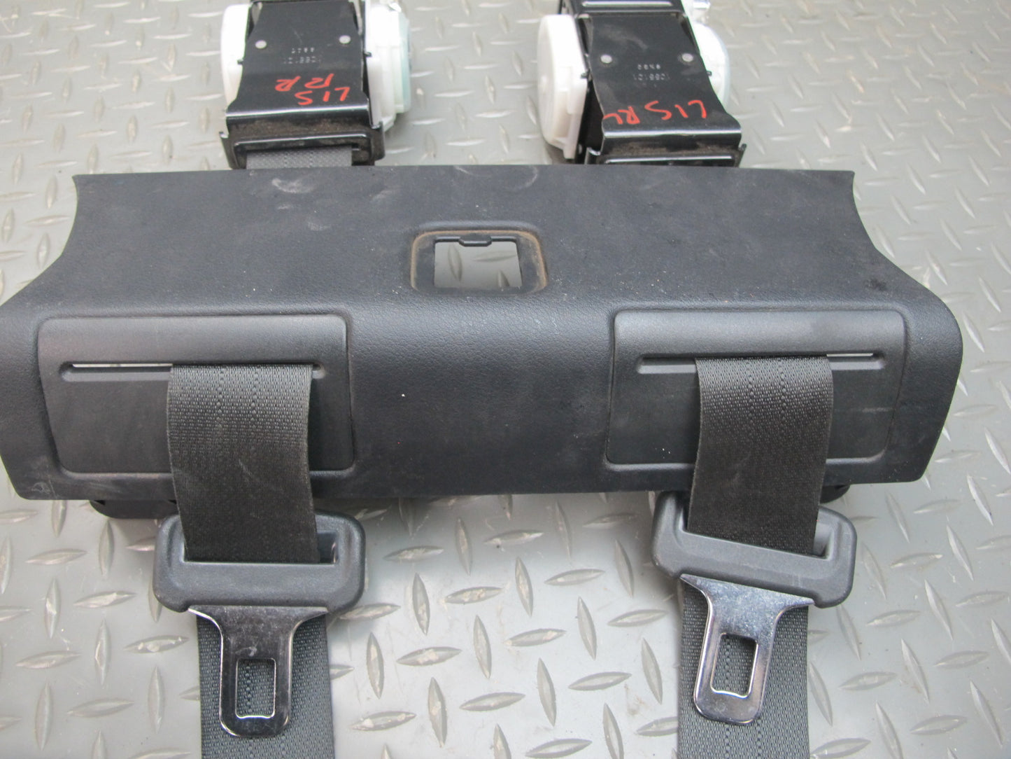 10-15 LEXUS IS250 IS350 CONVERTIBLE REAR RIGHT & LEFT SIDE SEATBELT RETRACTOR SET OEM