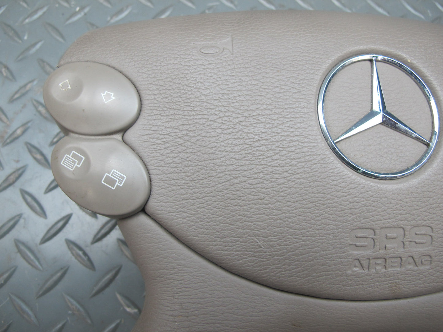 03-08 MERCEDES R230 SL500 FRONT LEFT DRIVER SIDE STEERING WHEEL SRS AIRBAG OEM
