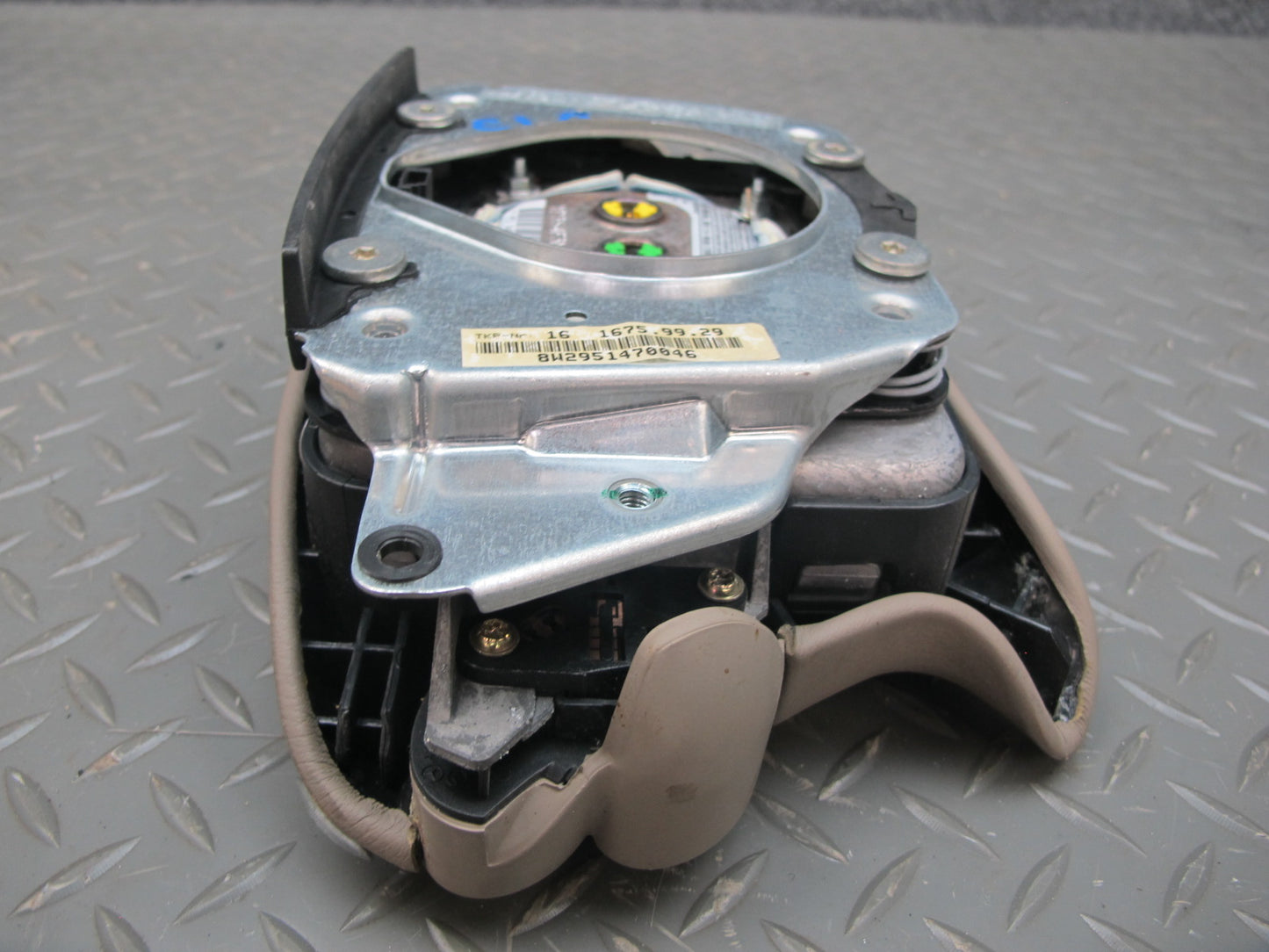 03-08 MERCEDES R230 SL500 FRONT LEFT DRIVER SIDE STEERING WHEEL SRS AIRBAG OEM