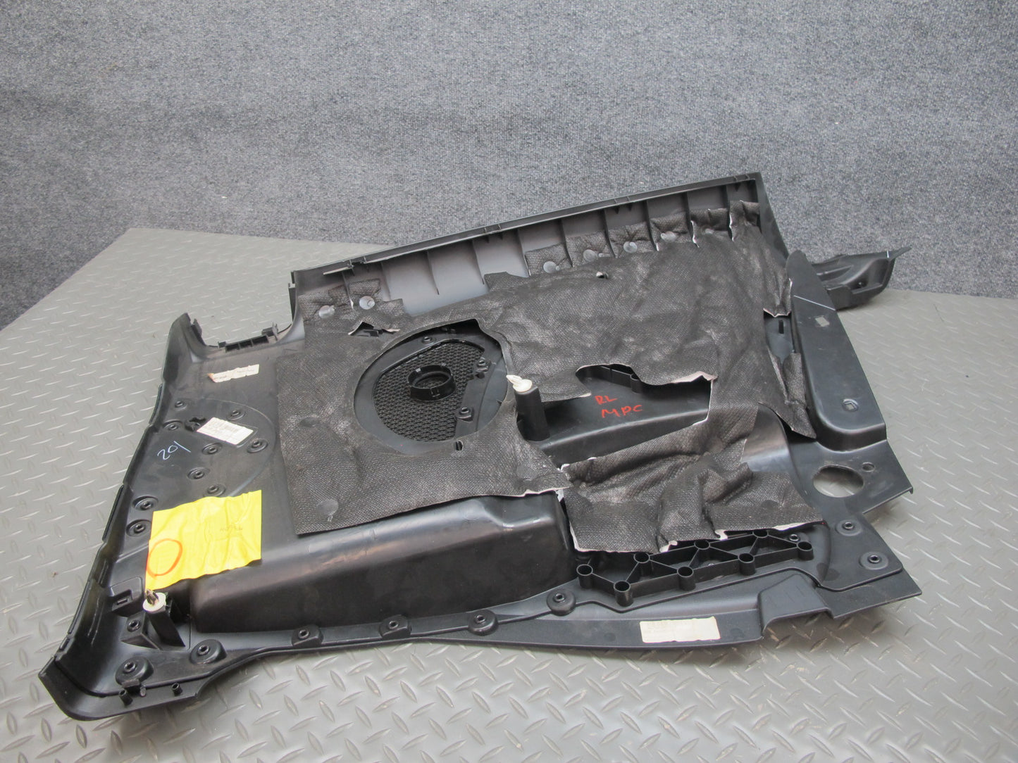 07-13 Mini Cooper S R56 Set of 2 Rear Quarter Interior Trim Cover Panel OEM
