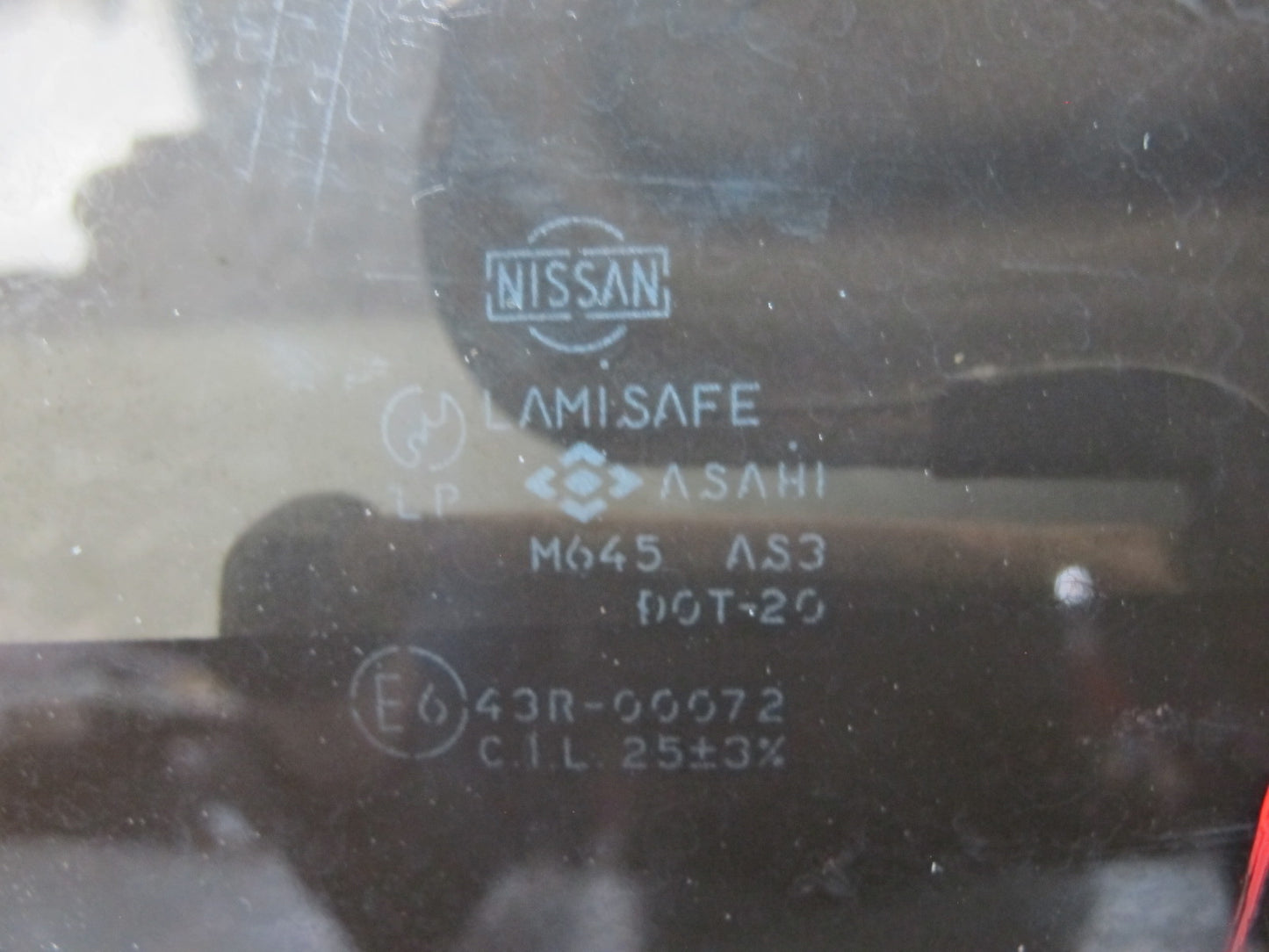 80-83 Datsun Nissan 280ZX S130 Right T-top Roof Glass Window w Shade & BAG OEM