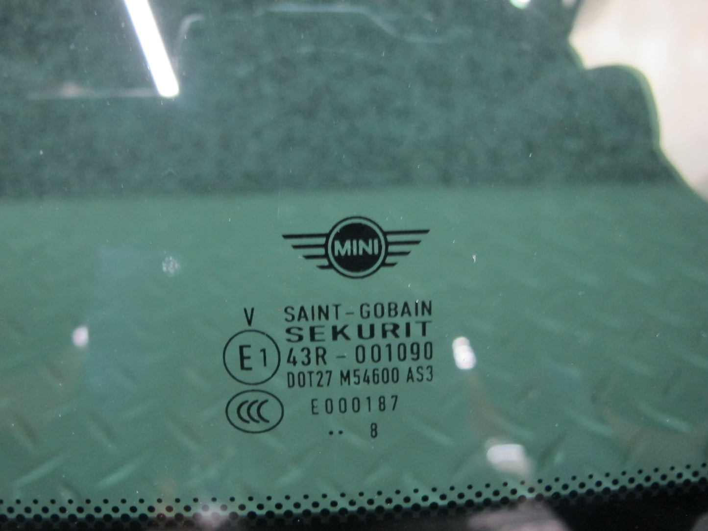 07-13 Mini Cooper R55 R56 Front Sunroof Glass Window Panel 2751803 OEM