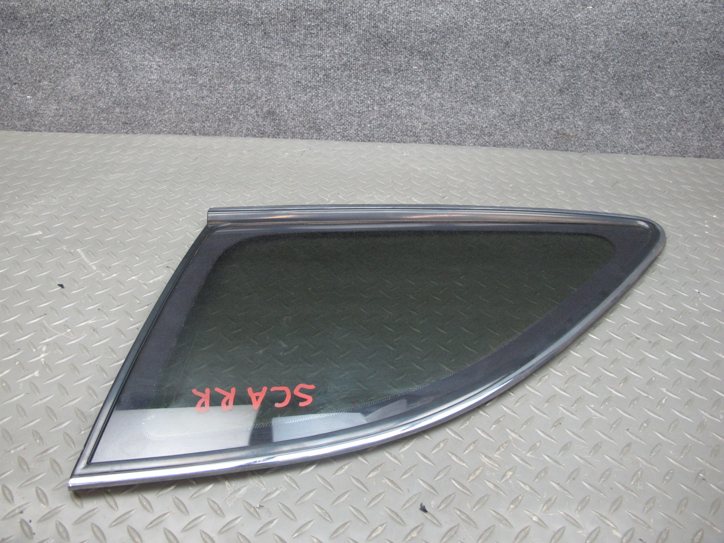92-96 Lexus JZZ31L SC400 SC300 Rear Right Quarter Glass Window w Molding OEM