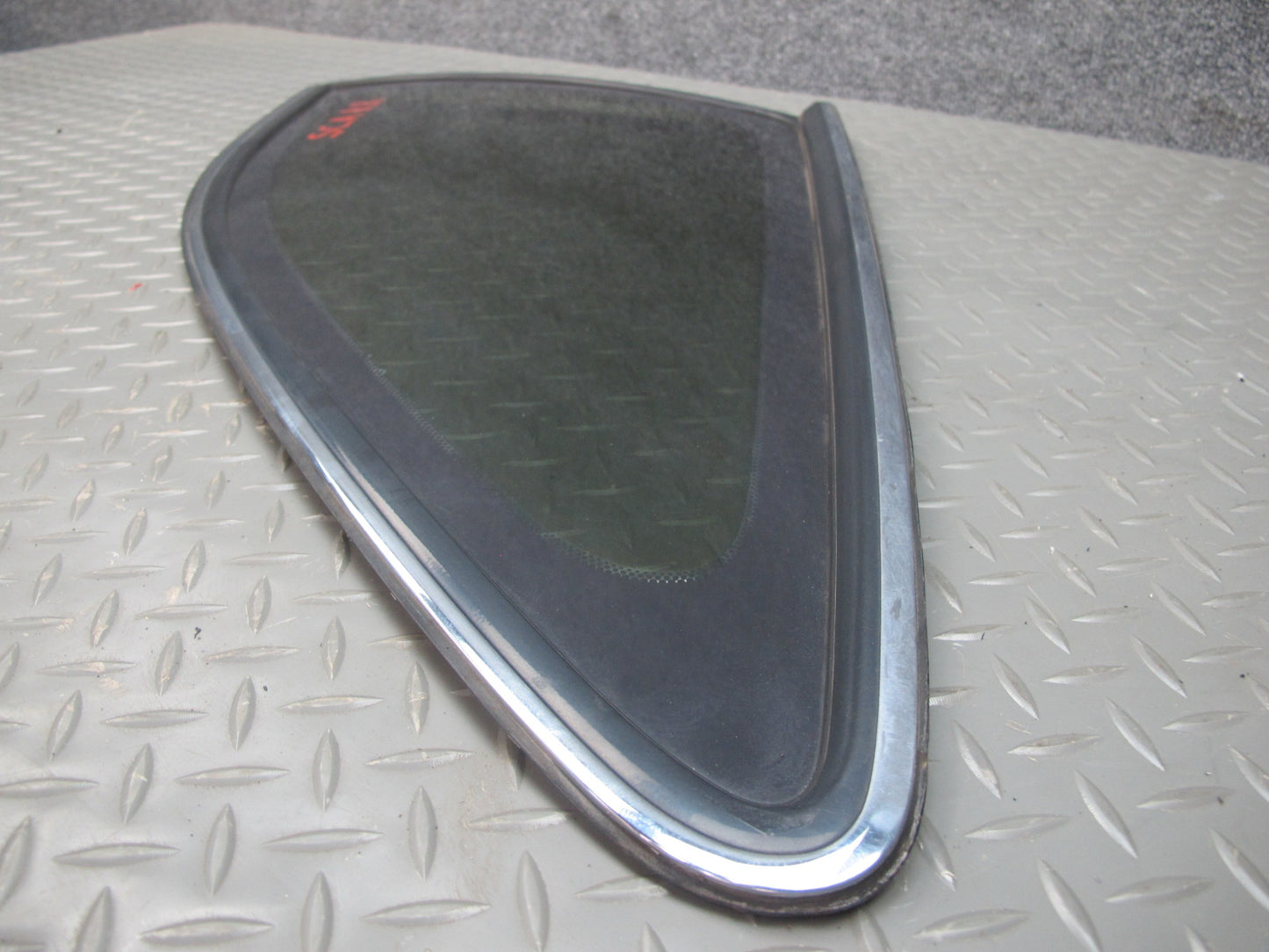 92-96 Lexus JZZ31L SC400 SC300 Rear Right Quarter Glass Window w Molding OEM