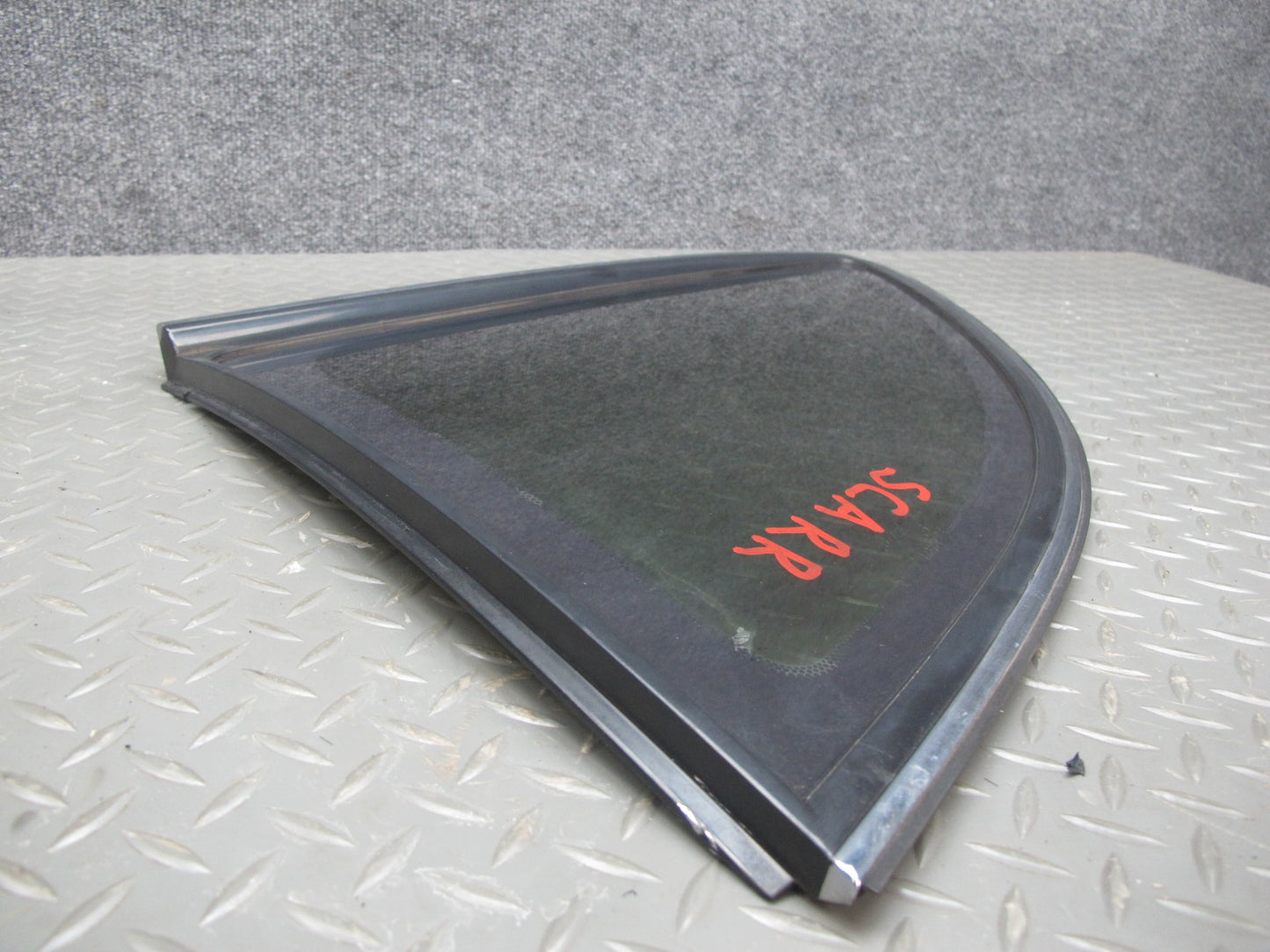 92-96 Lexus JZZ31L SC400 SC300 Rear Right Quarter Glass Window w Molding OEM