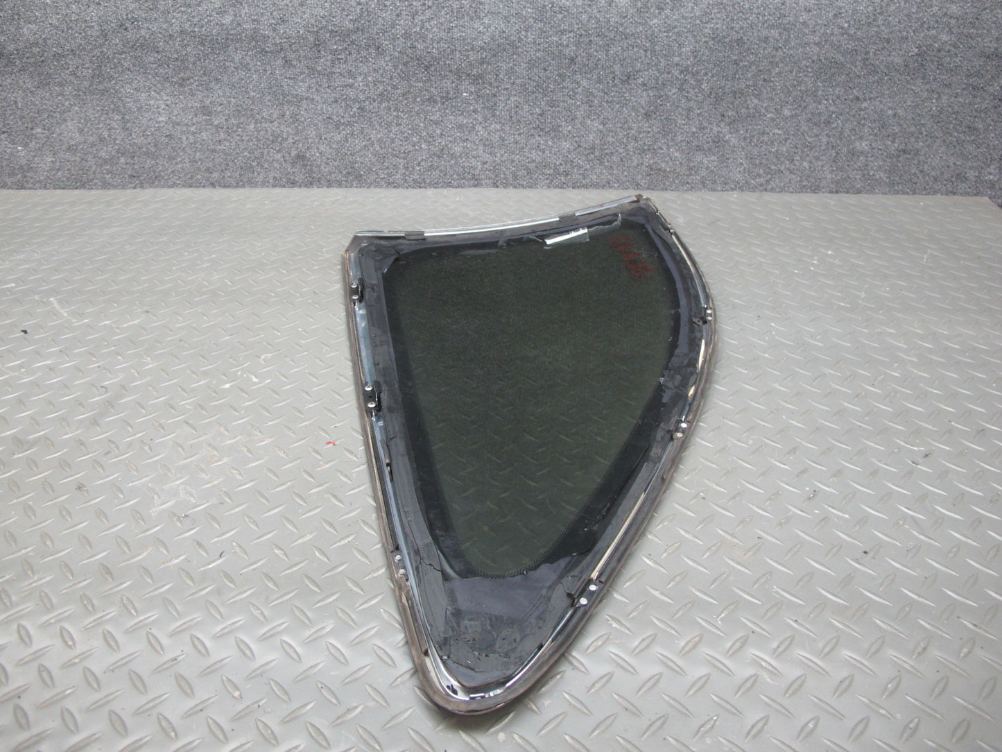 92-96 Lexus JZZ31L SC400 SC300 Rear Right Quarter Glass Window w Molding OEM