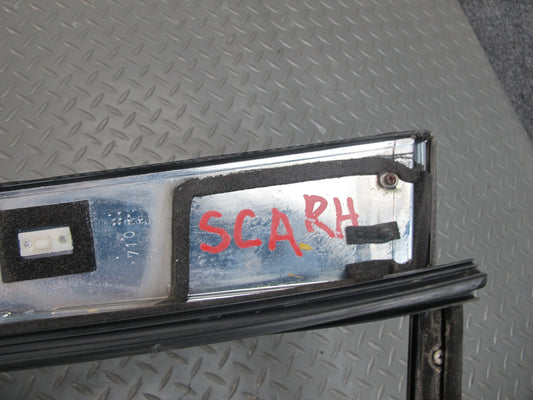 92-00 Lexus JZZ31L SC400 SC300 Set of 2 Door Window Frame Trim Molding OEM