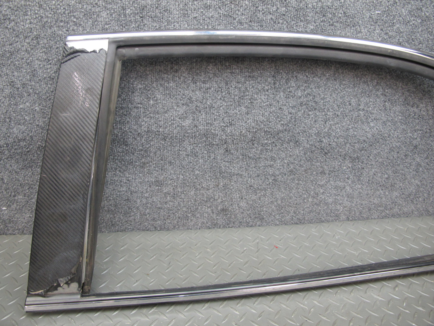 92-00 Lexus JZZ31L SC400 SC300 Set of 2 Door Window Frame Trim Molding OEM