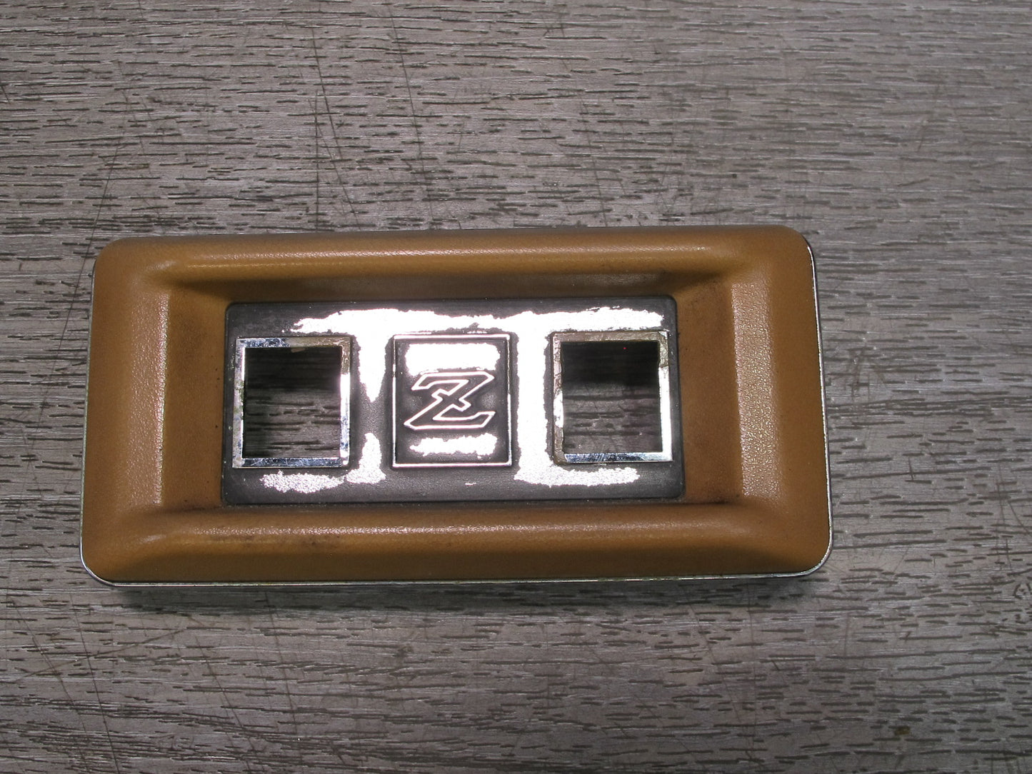 79-83 Datsun Nissan S130 280ZX 2+0 Left Power Window Switch Trim Bezel OEM