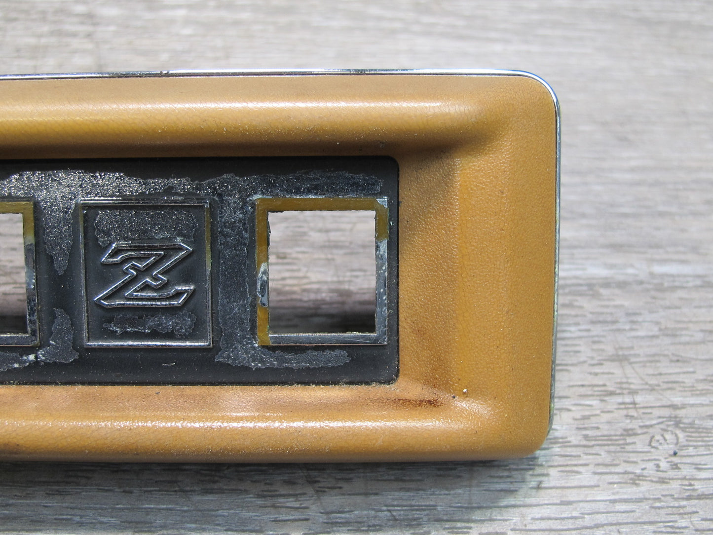 79-83 Datsun Nissan S130 280ZX 2+0 Left Power Window Switch Trim Bezel OEM