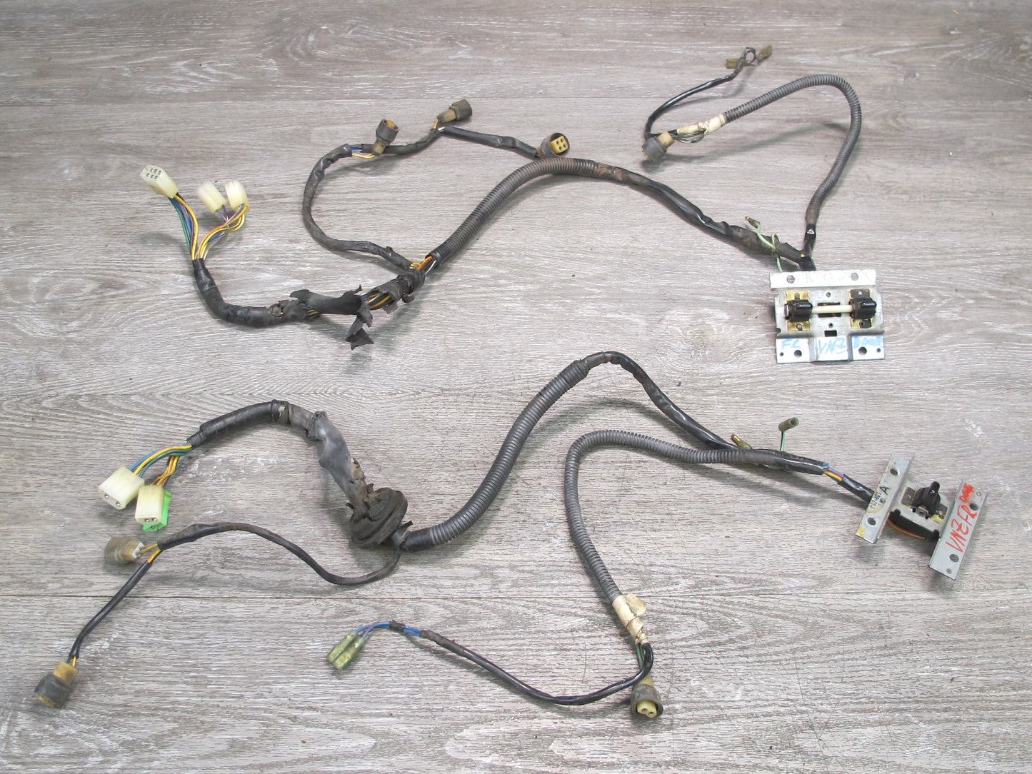 82-83 Datsun Nissan S130 280ZX Right & Left Side Door Wire Harness Set OEM