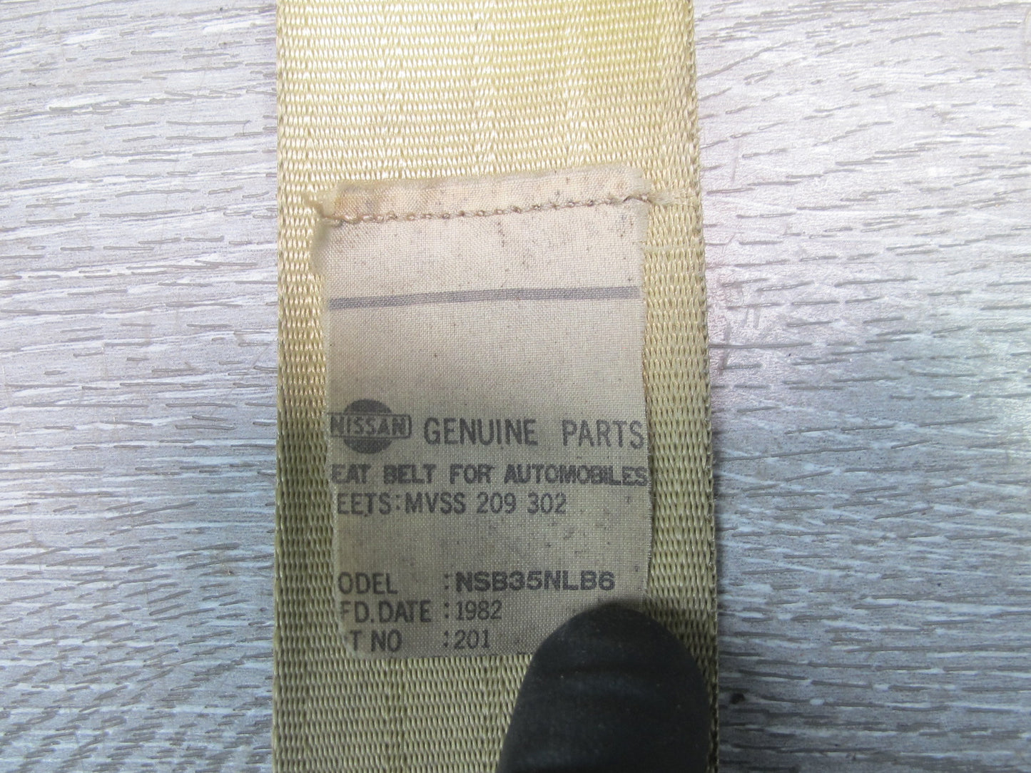 79-83 DATSUN NISSAN 280ZX FRONT RIGHT & LEFT SIDE SEATBELT RETRACTOR SET OEM