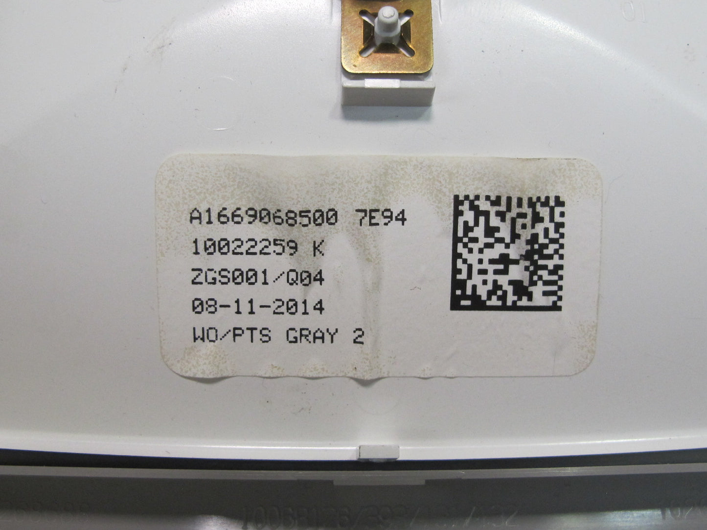 12-15 Mercedes W166 ML Set of 6 Front & Rear Overhead Interior Dome Light OEM