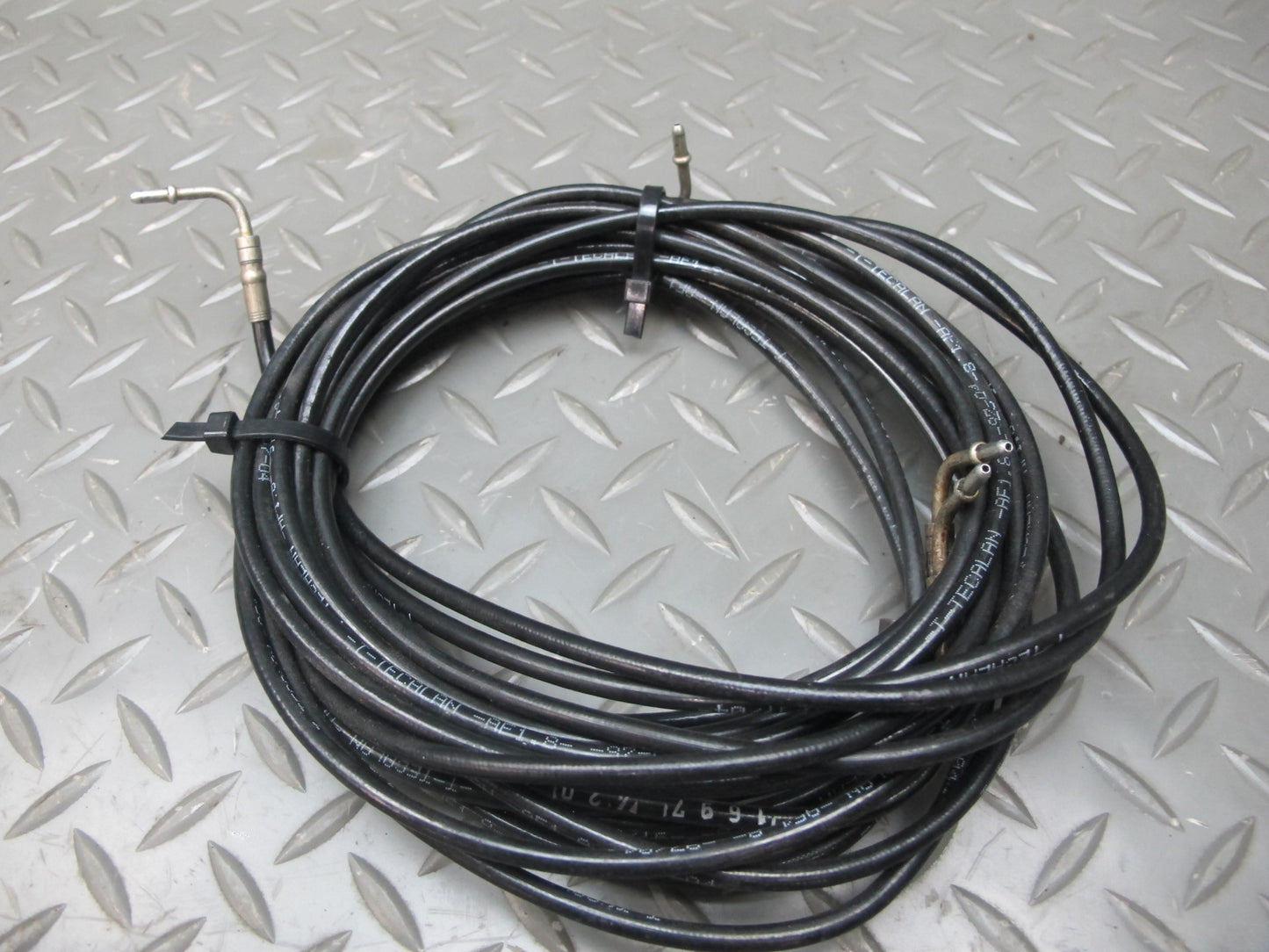 96-02 Mercedes R129 Sl-class Convertible TOP Roof Hydraulic Line Cable Set OEM