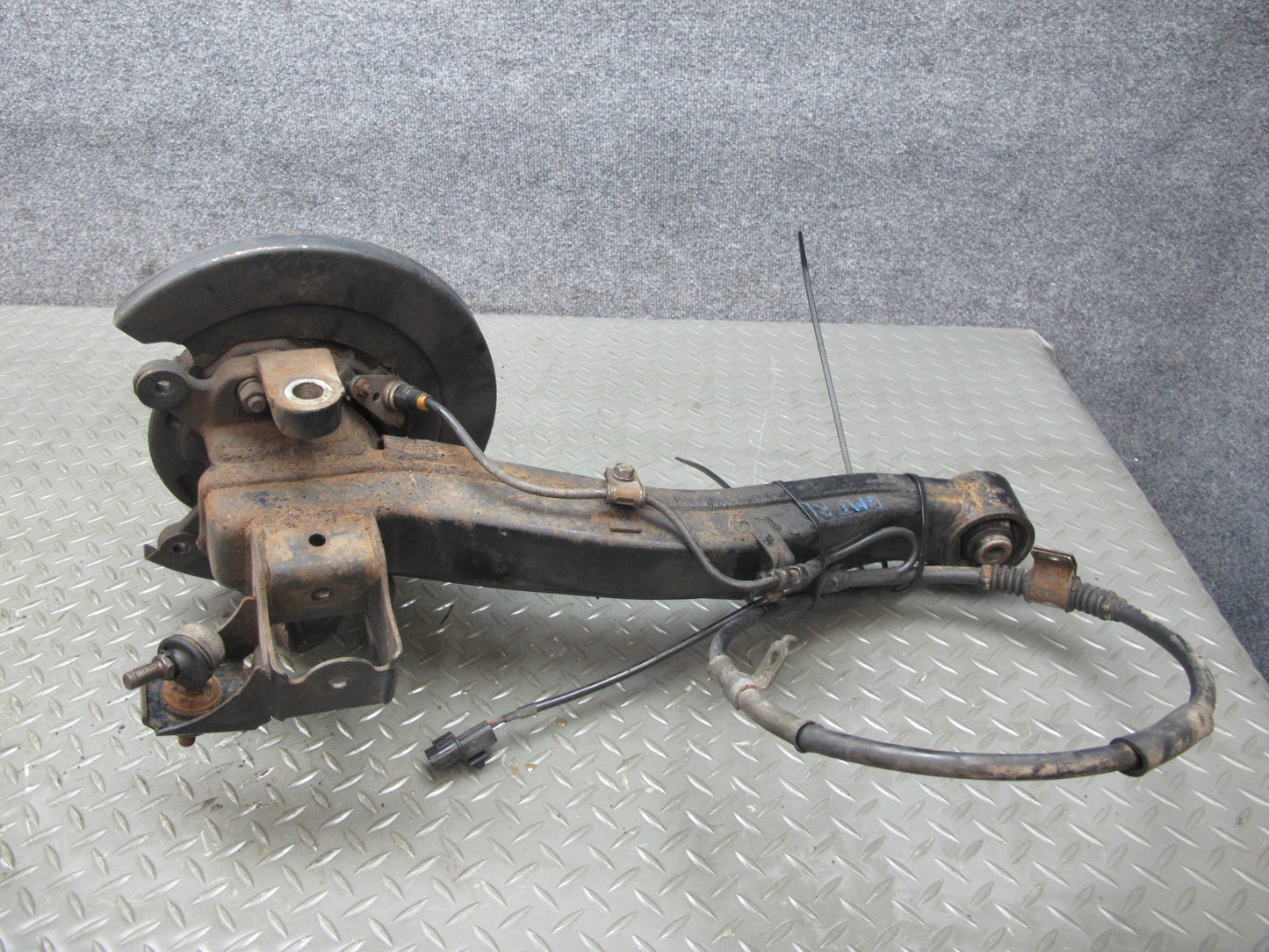 91-99 Mitsubishi 3000GT FWD NA Rear Left Knuckle Wheel Hub Trailing Arm OEM