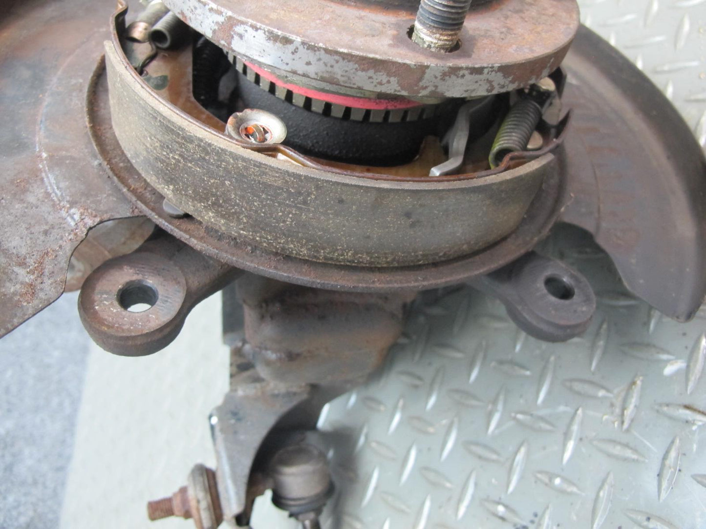 91-99 Mitsubishi 3000GT FWD NA Rear Left Knuckle Wheel Hub Trailing Arm OEM