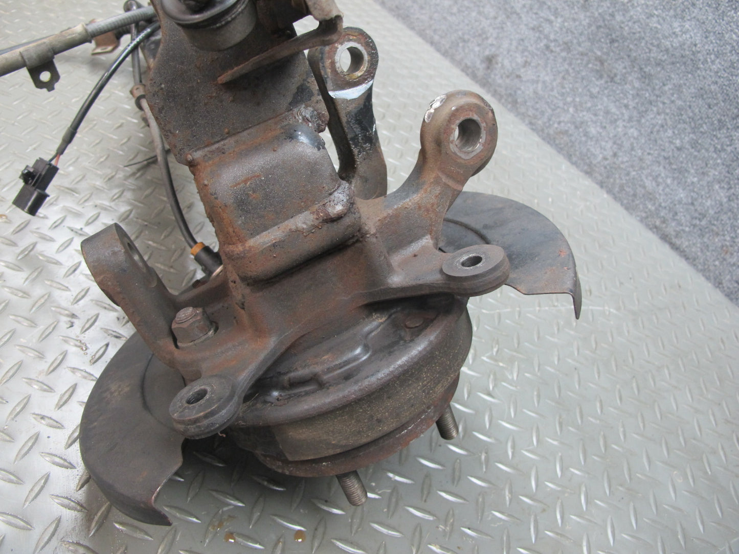 91-99 Mitsubishi 3000GT FWD NA Rear Left Knuckle Wheel Hub Trailing Arm OEM