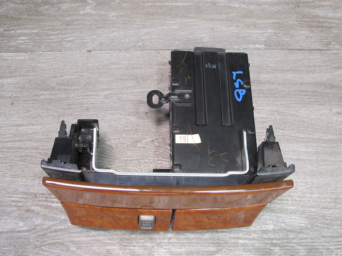 01-03 Lexus UCF30L LS430 Set of 5 Dash Center Console Woodgrain Trim Cover OEM