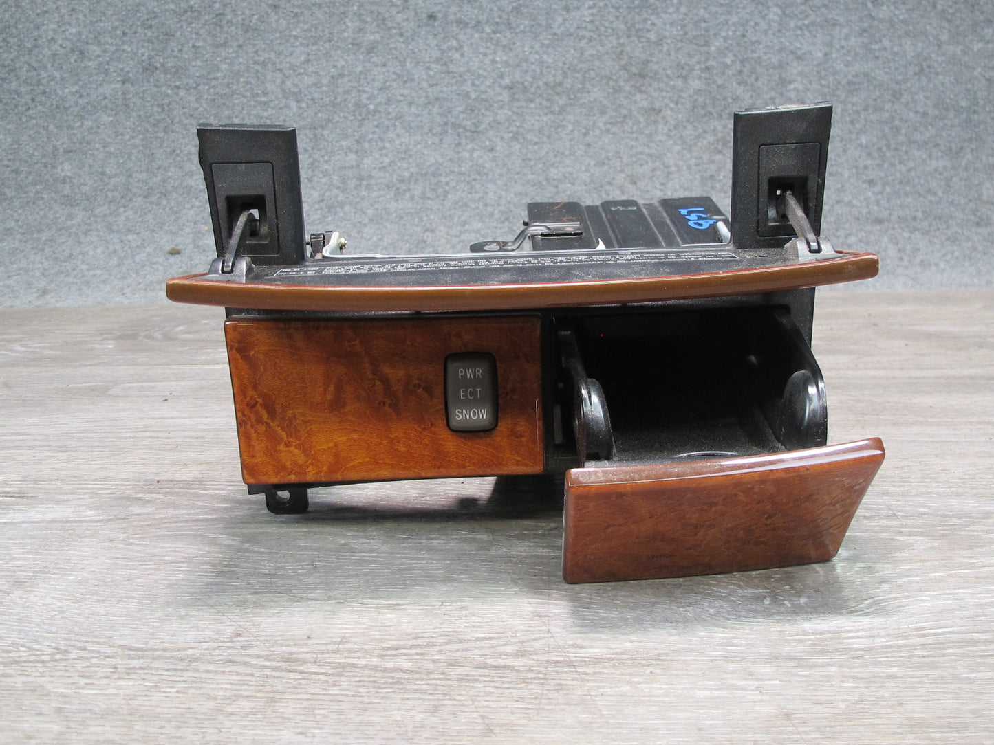 01-03 Lexus UCF30L LS430 Set of 5 Dash Center Console Woodgrain Trim Cover OEM