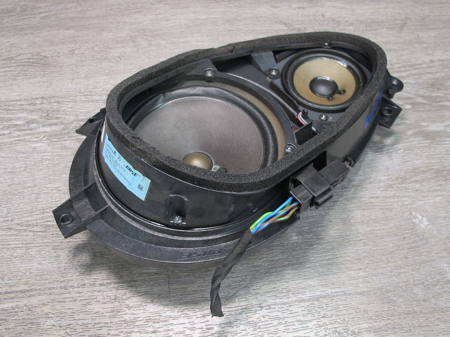 03-08 Mercedes R230 Sl-class Set of 5 Bose Speaker Subwoofer Set OEM