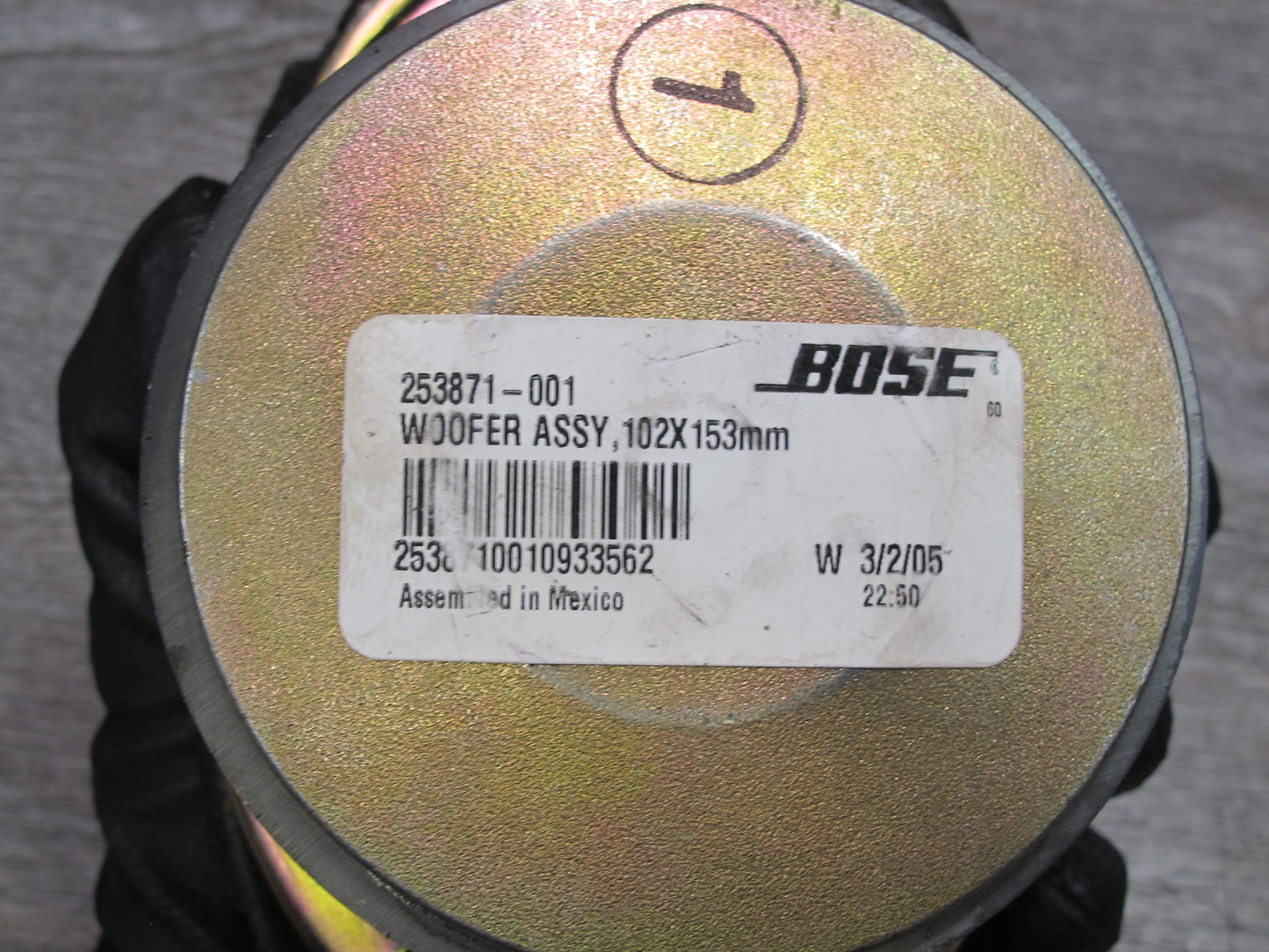 03-08 Mercedes R230 Sl-class Set of 5 Bose Speaker Subwoofer Set OEM