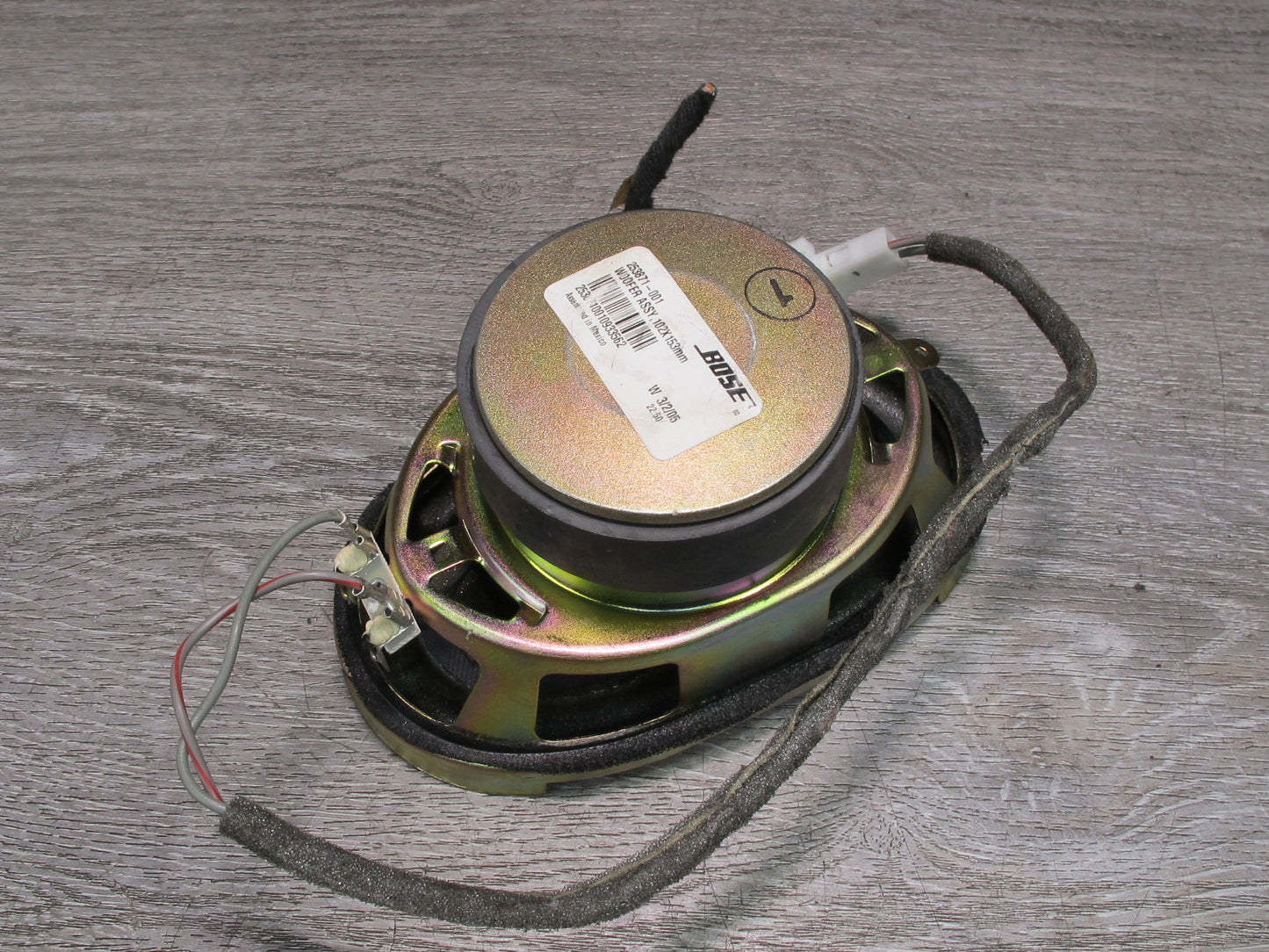 03-08 Mercedes R230 Sl-class Set of 5 Bose Speaker Subwoofer Set OEM
