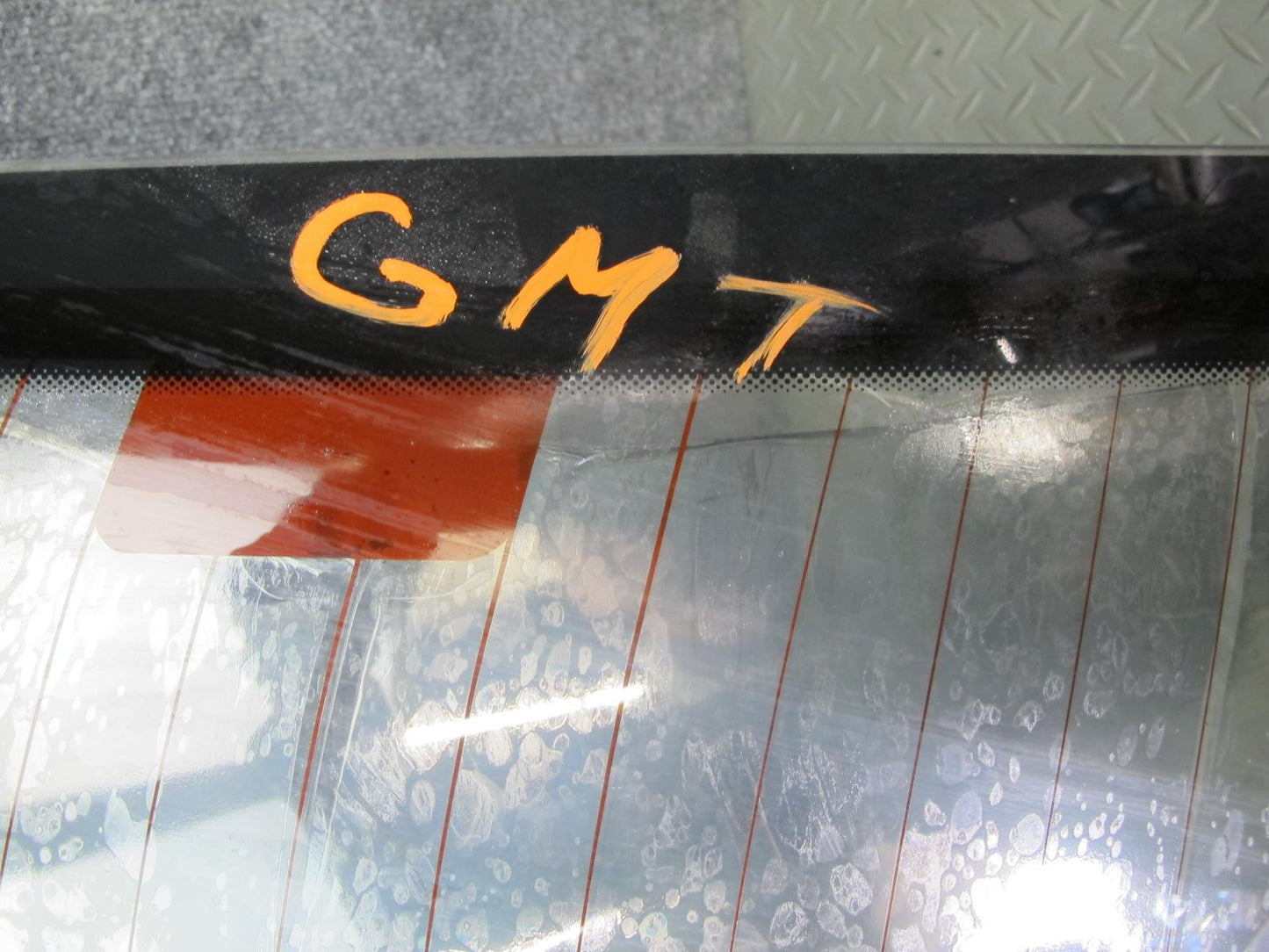 91-96 Mitsubishi 3000GT Rear Trunk Lid Hatch Glass Window OEM
