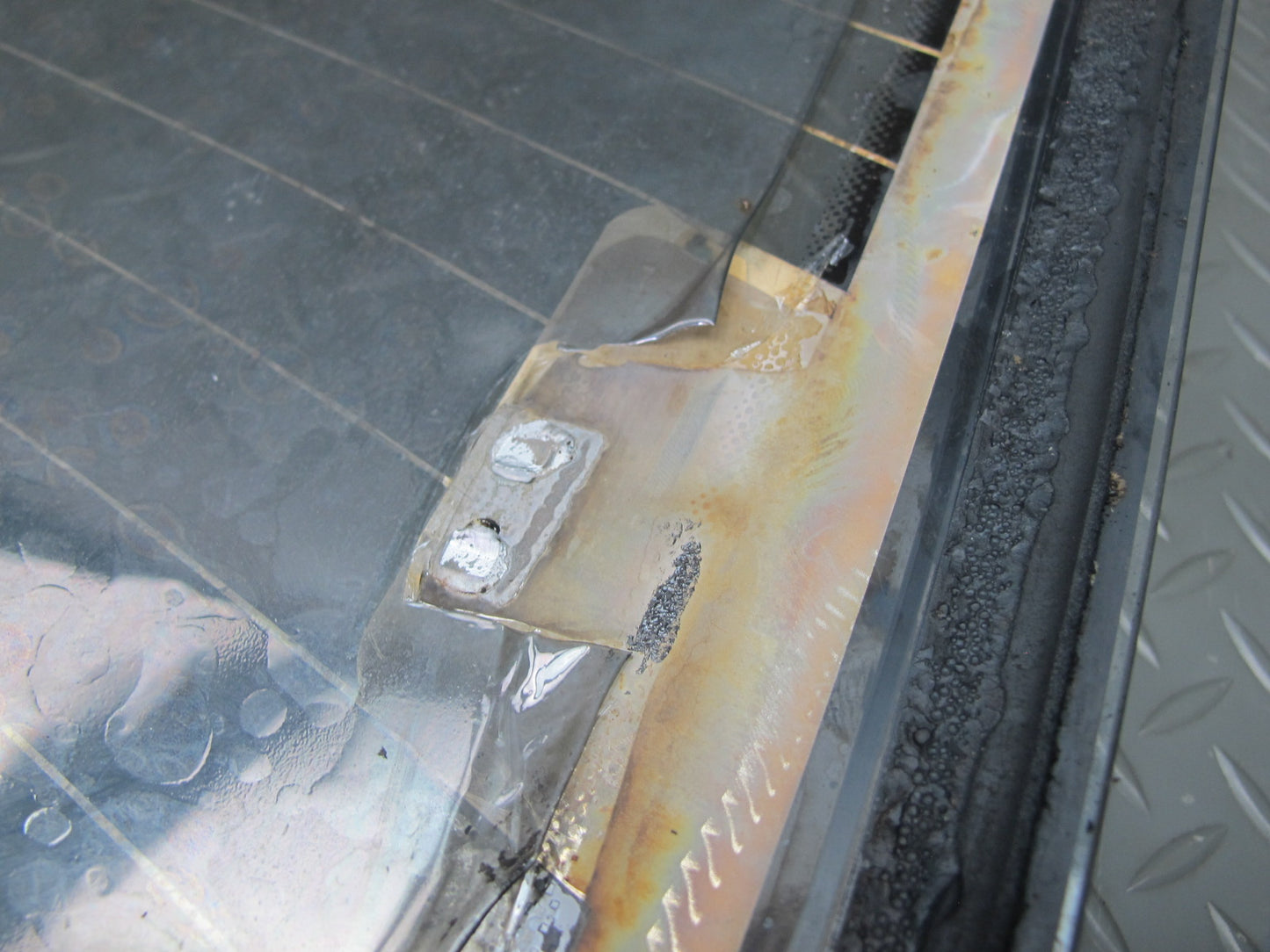 91-96 Mitsubishi 3000GT Rear Trunk Lid Hatch Glass Window OEM