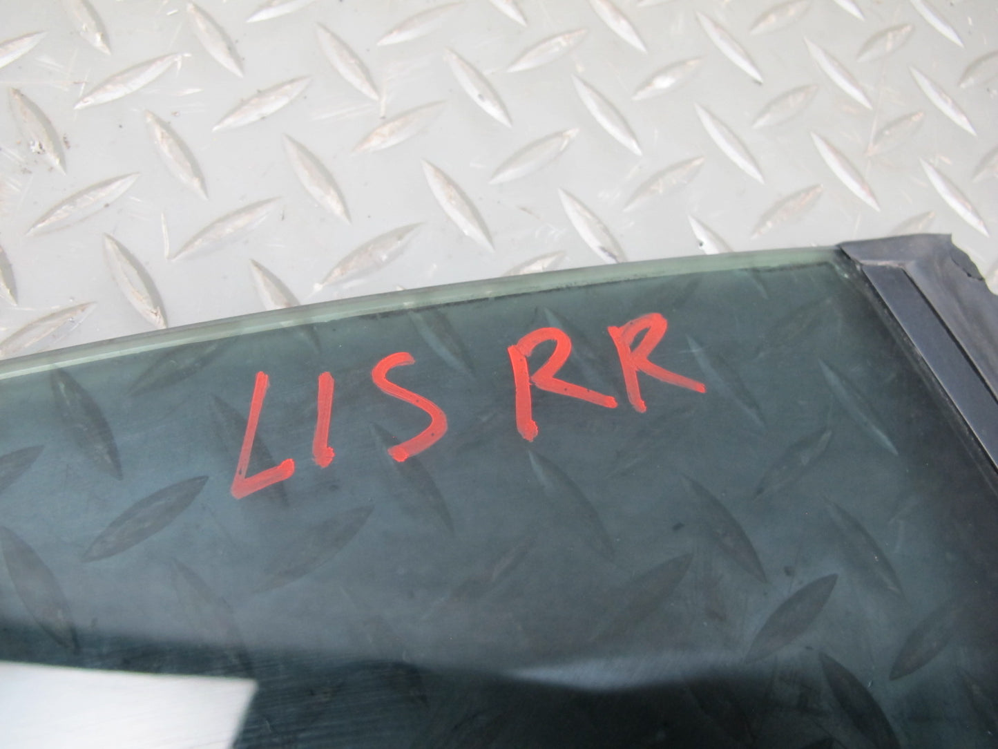 10-15 Lexus IS350 IS250 Convertible Rear Right Side Quarter Window Glass OEM