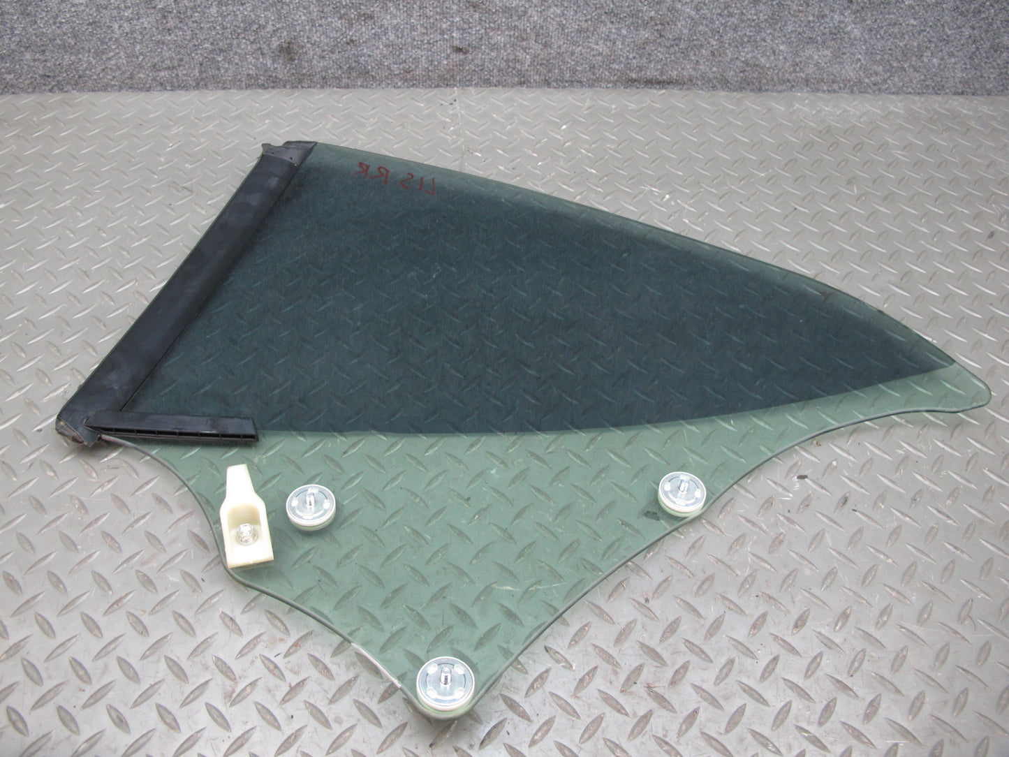 10-15 Lexus IS350 IS250 Convertible Rear Right Side Quarter Window Glass OEM