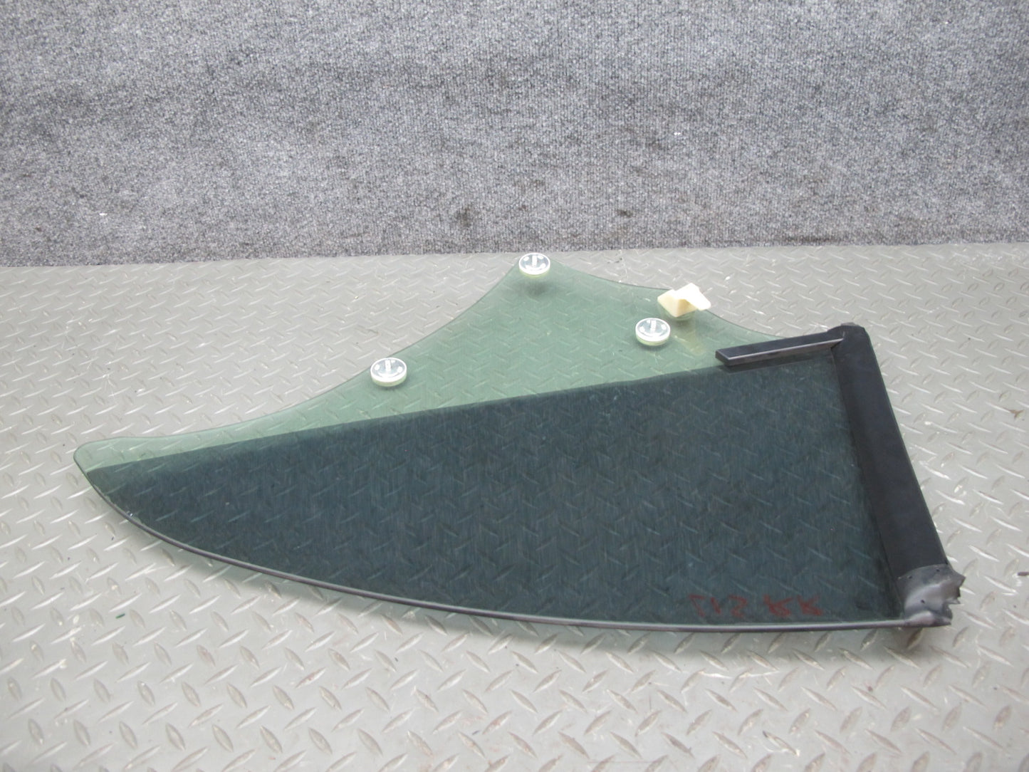 10-15 Lexus IS350 IS250 Convertible Rear Right Side Quarter Window Glass OEM