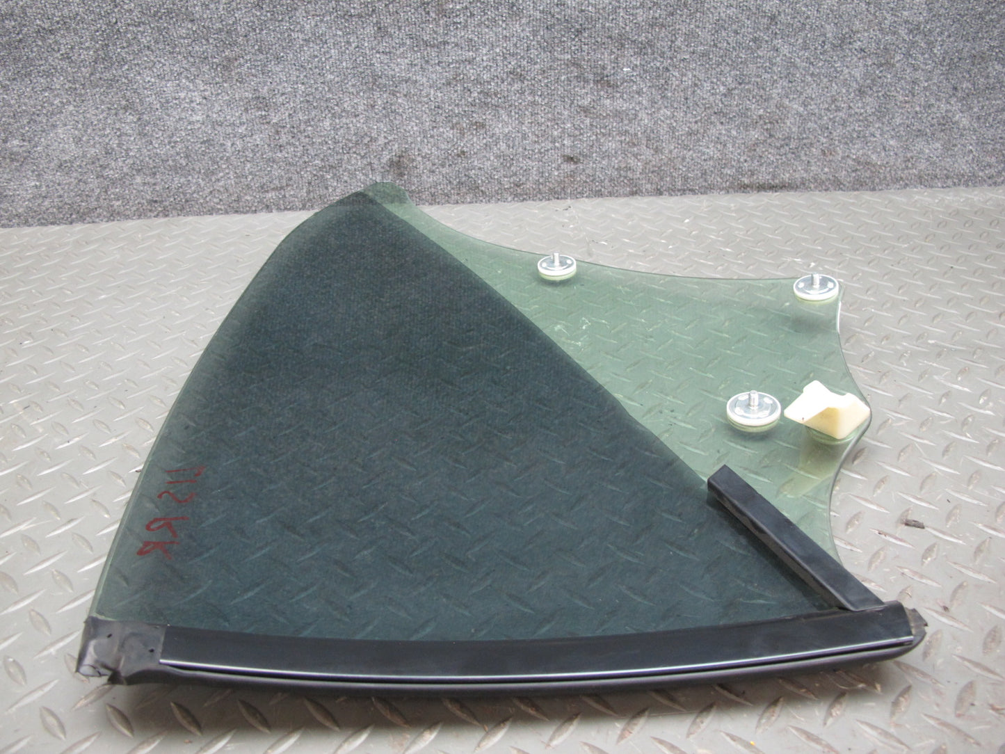 10-15 Lexus IS350 IS250 Convertible Rear Right Side Quarter Window Glass OEM